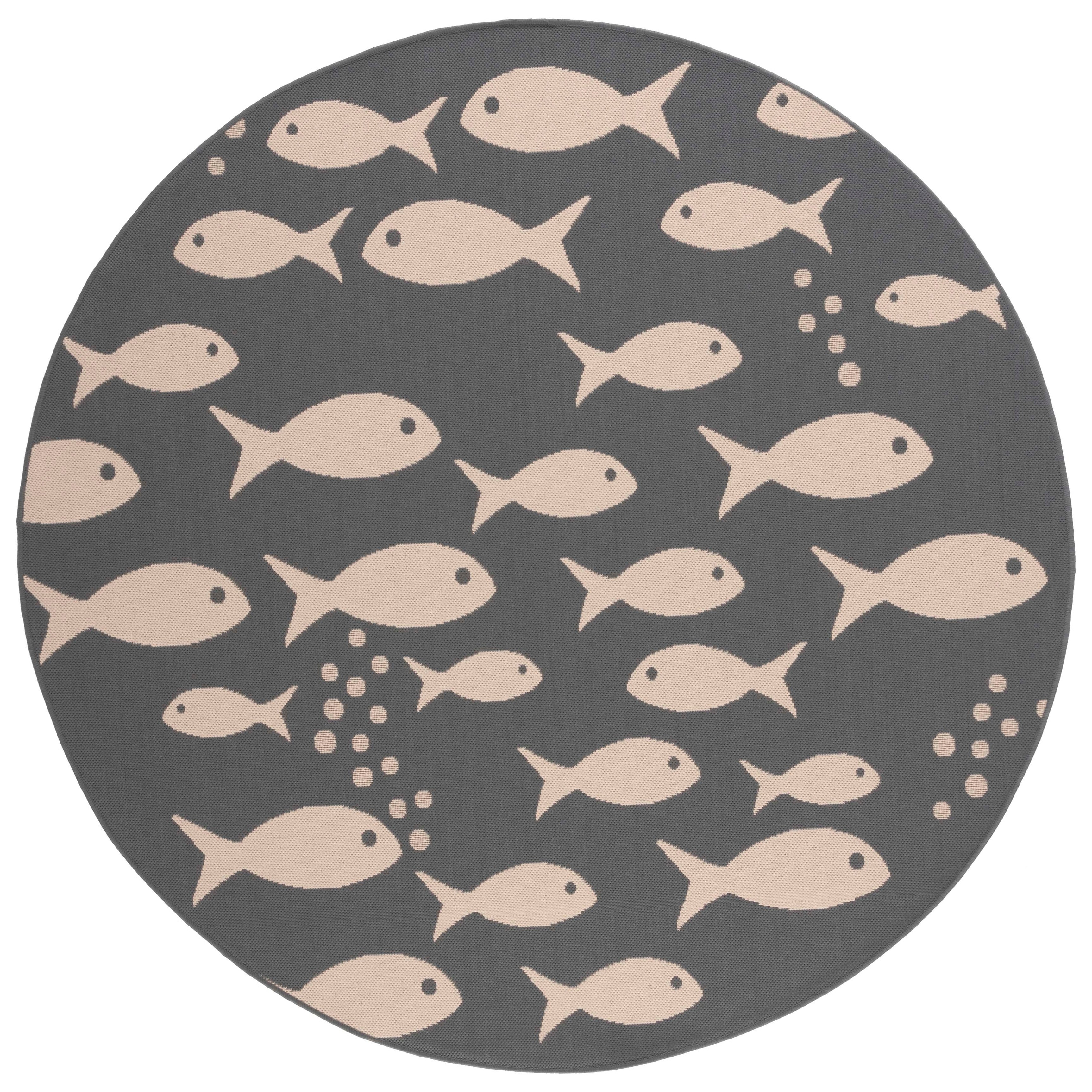 Tapis de jardin imperméable pour intérieur/extérieur SAFAVIEH Courtyard Ragne