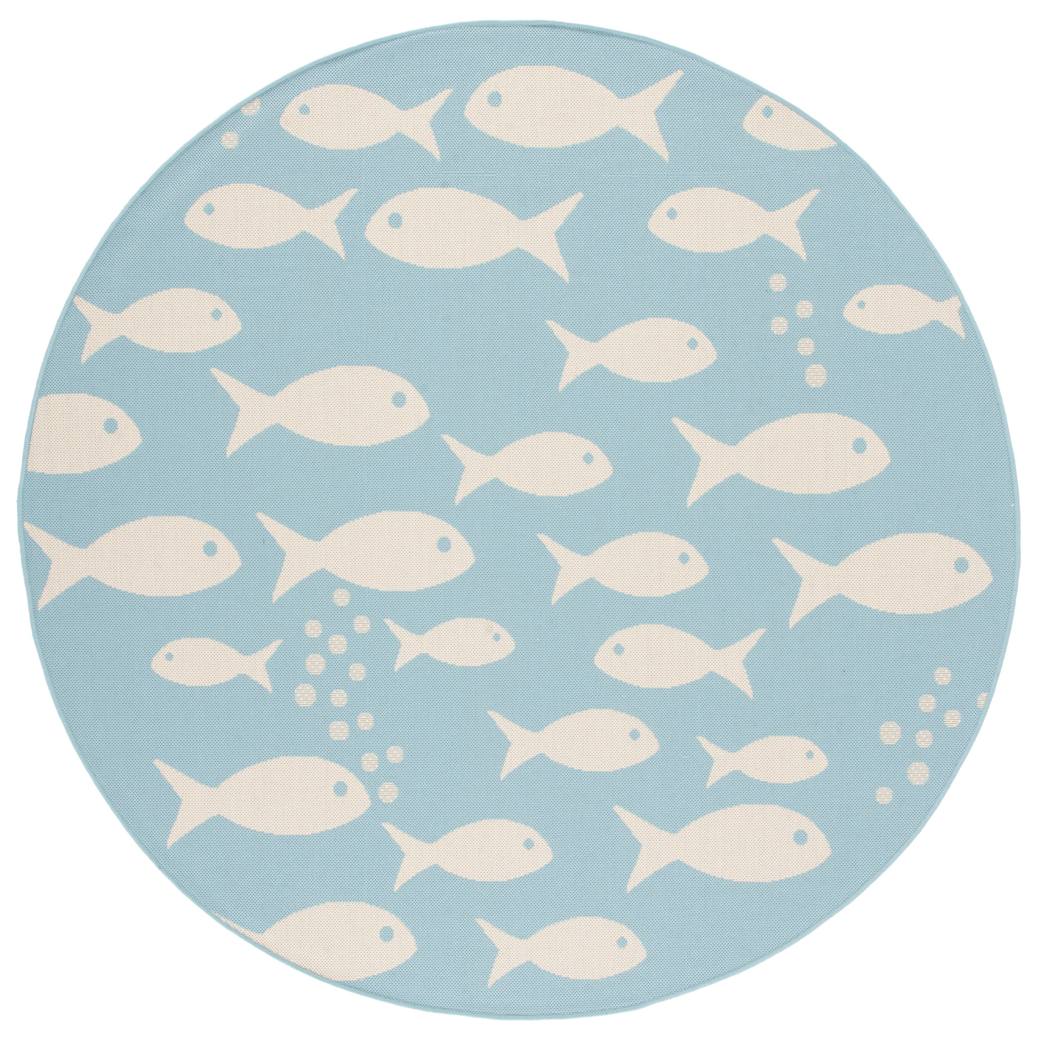 Tapis de jardin imperméable pour intérieur/extérieur SAFAVIEH Courtyard Ragne