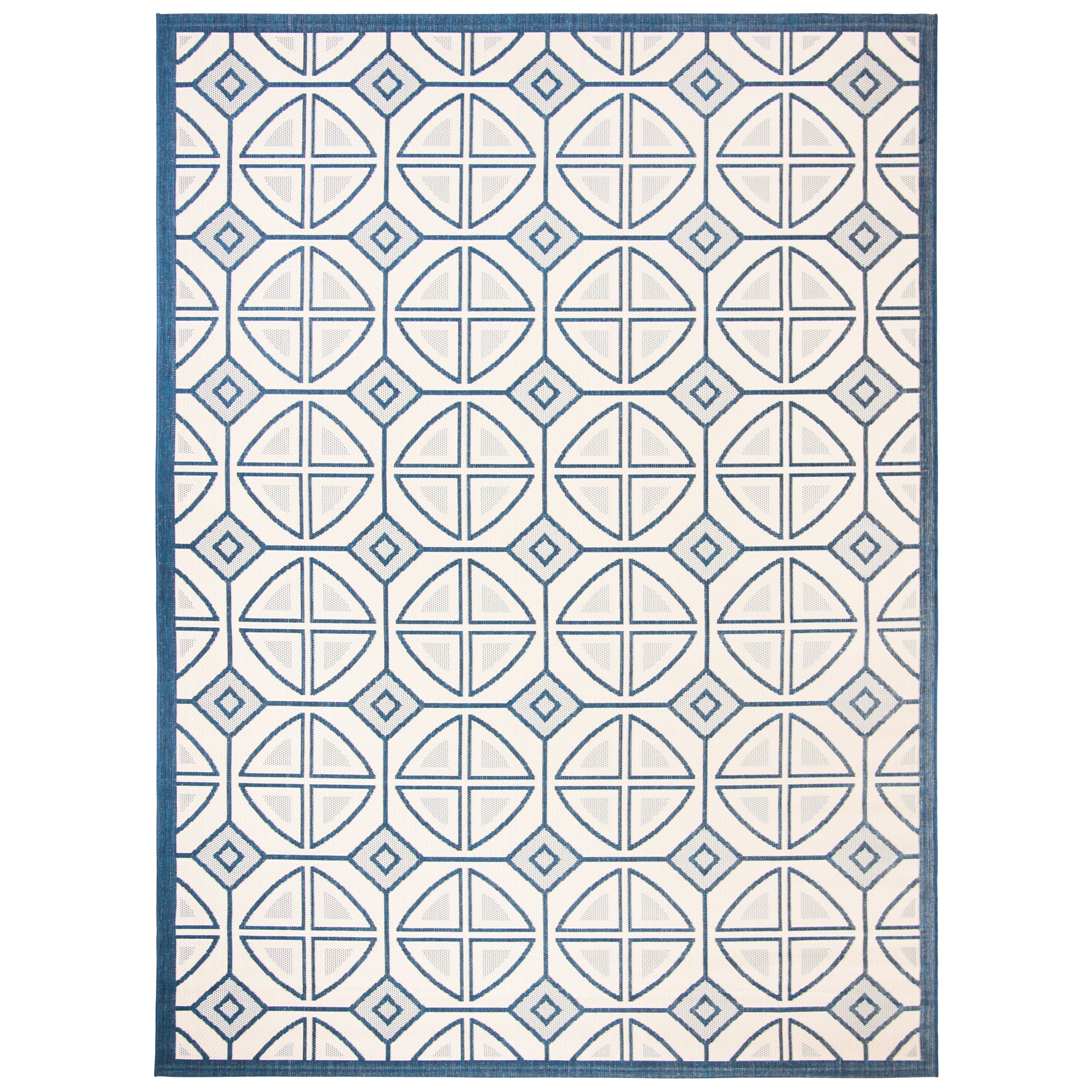 Tapis de jardin imperméable pour intérieur/extérieur SAFAVIEH Courtyard Saundra