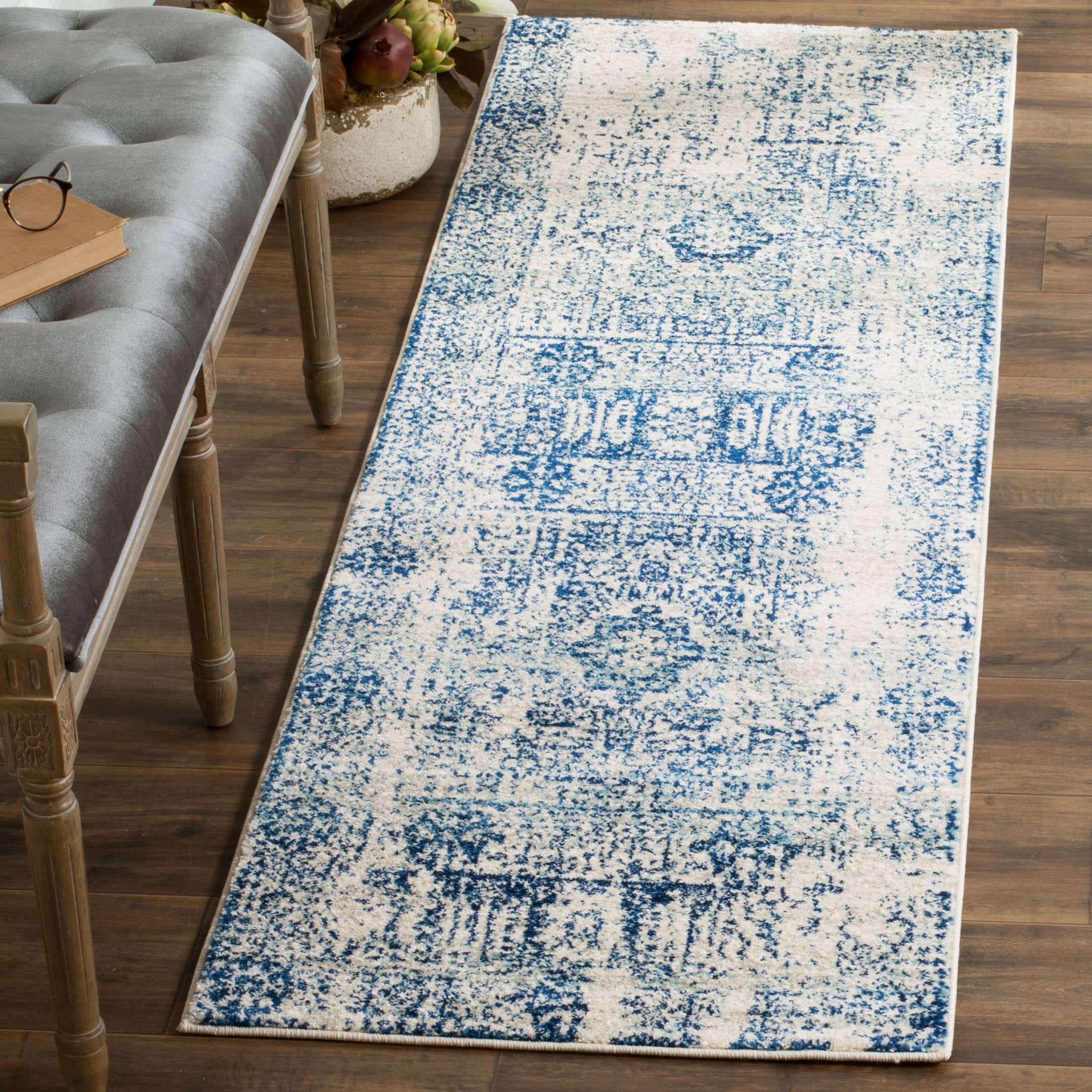 Tapis SAFAVIEH Evoke Gioia Vintage Boho Medallion vieilli