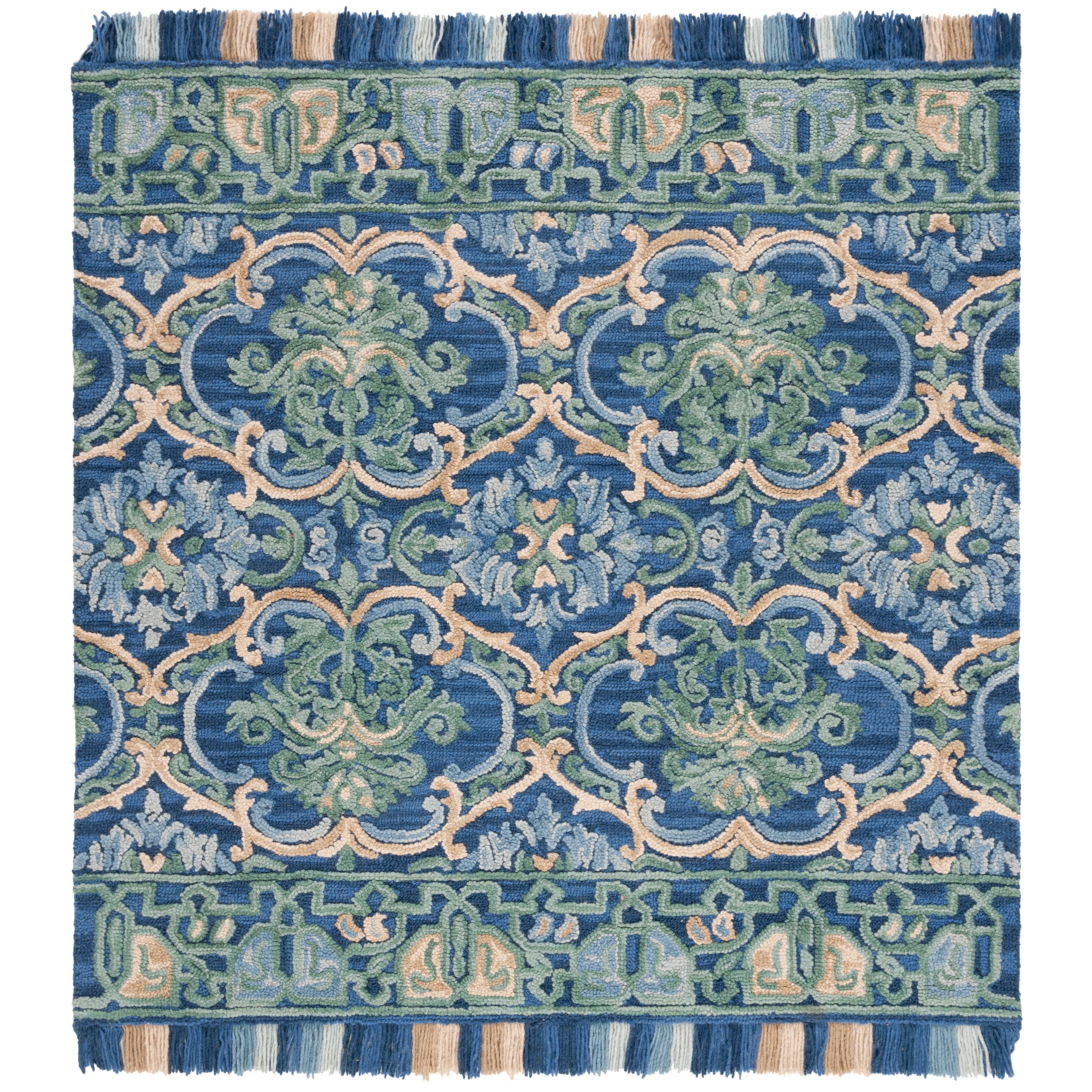 Tapis en laine floral SAFAVIEH fait main Blossom Porzia