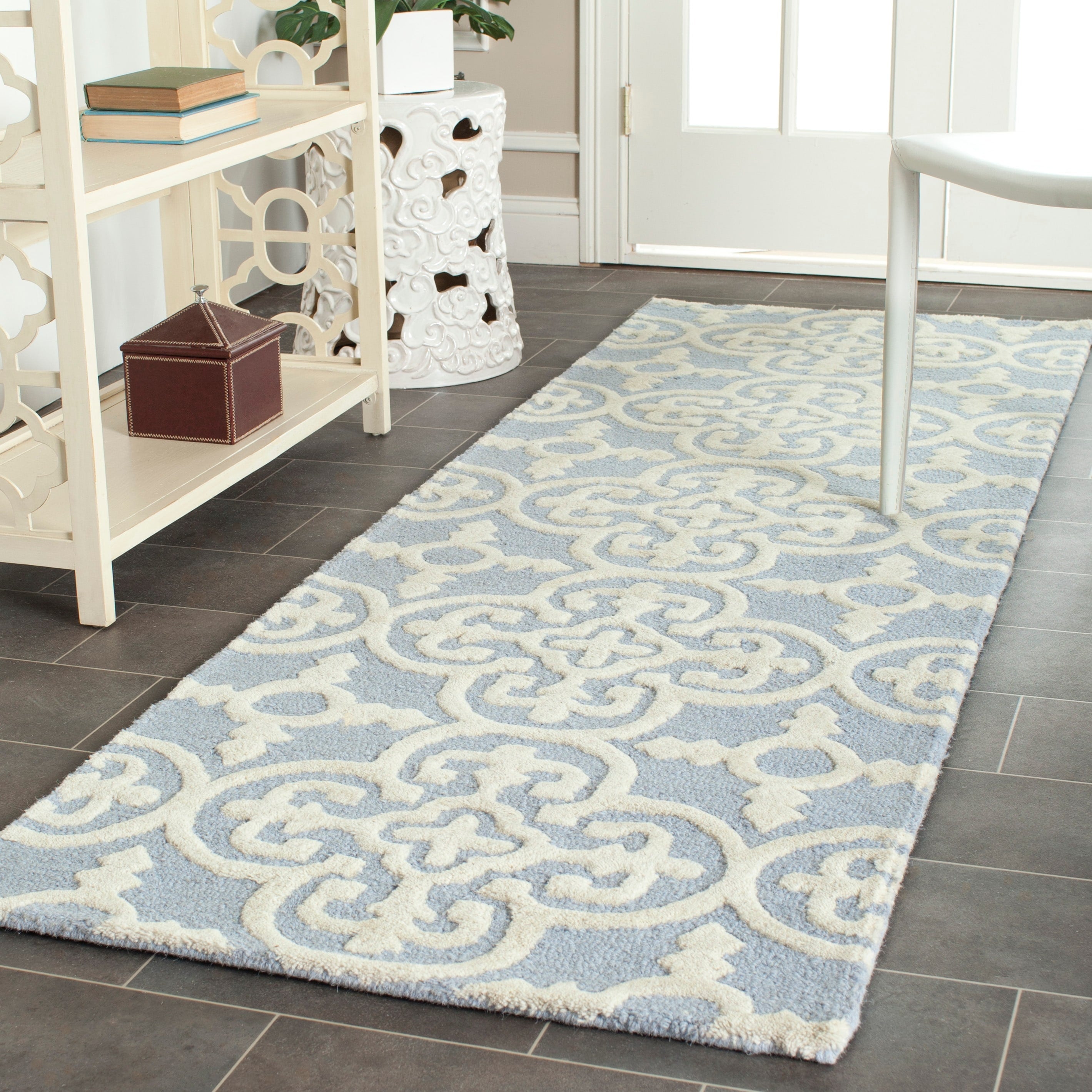 Tapis moderne en laine Shigemi Cambridge fait main SAFAVIEH