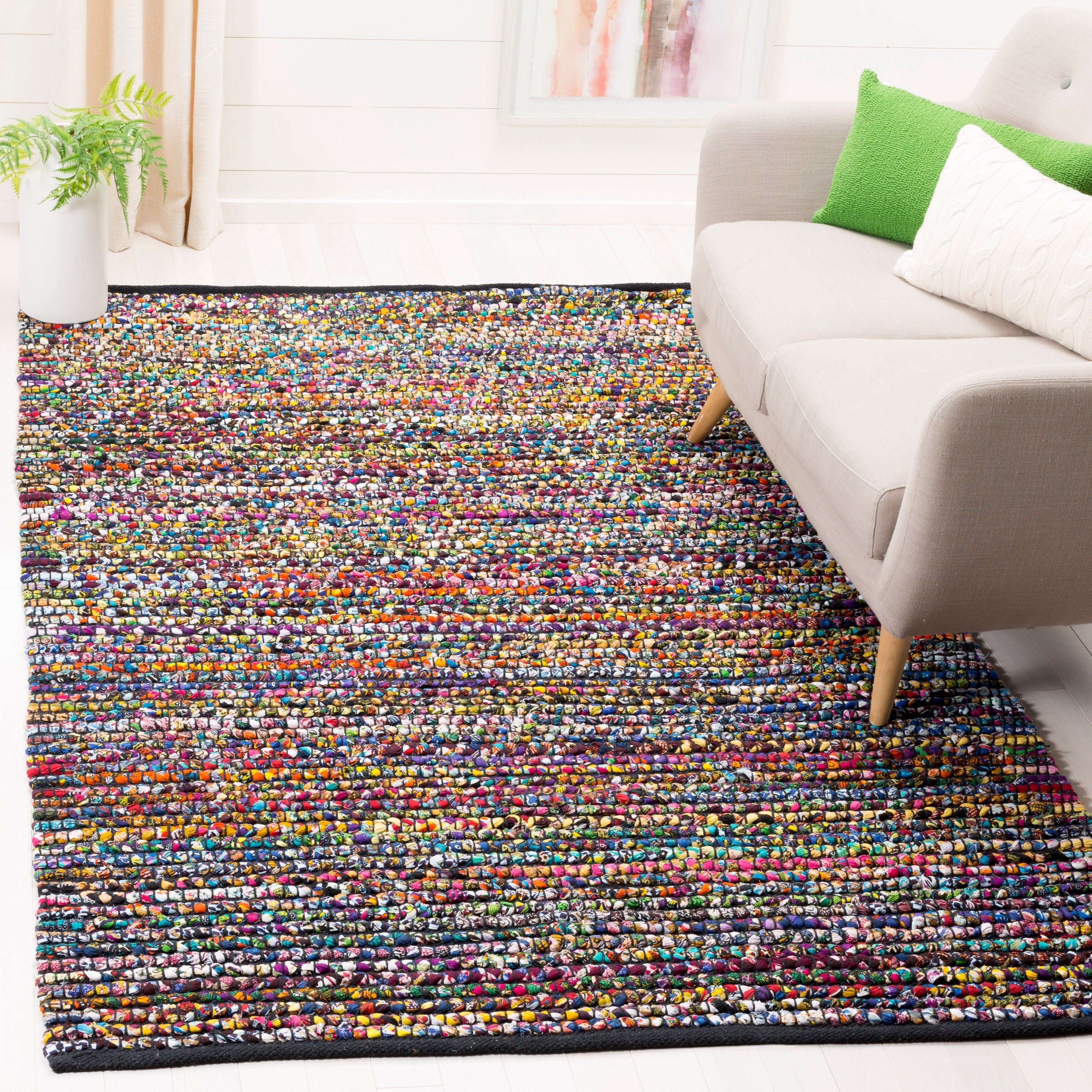 Tapis bohème en jute SAFAVIEH fait main Cape Cod Guzide
