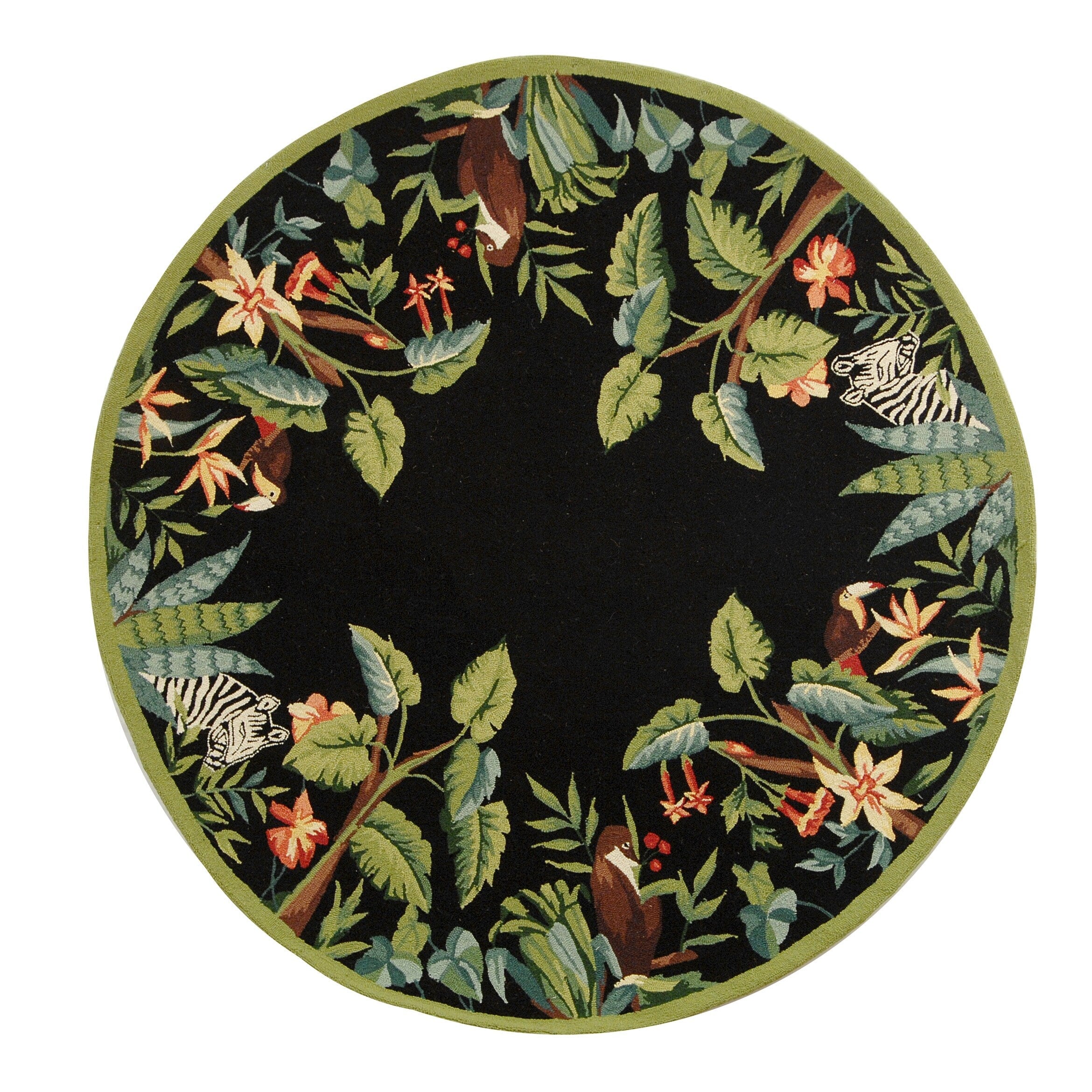 Tapis en laine fait main Chelsea Margrieta de style campagnard français SAFAVIEH