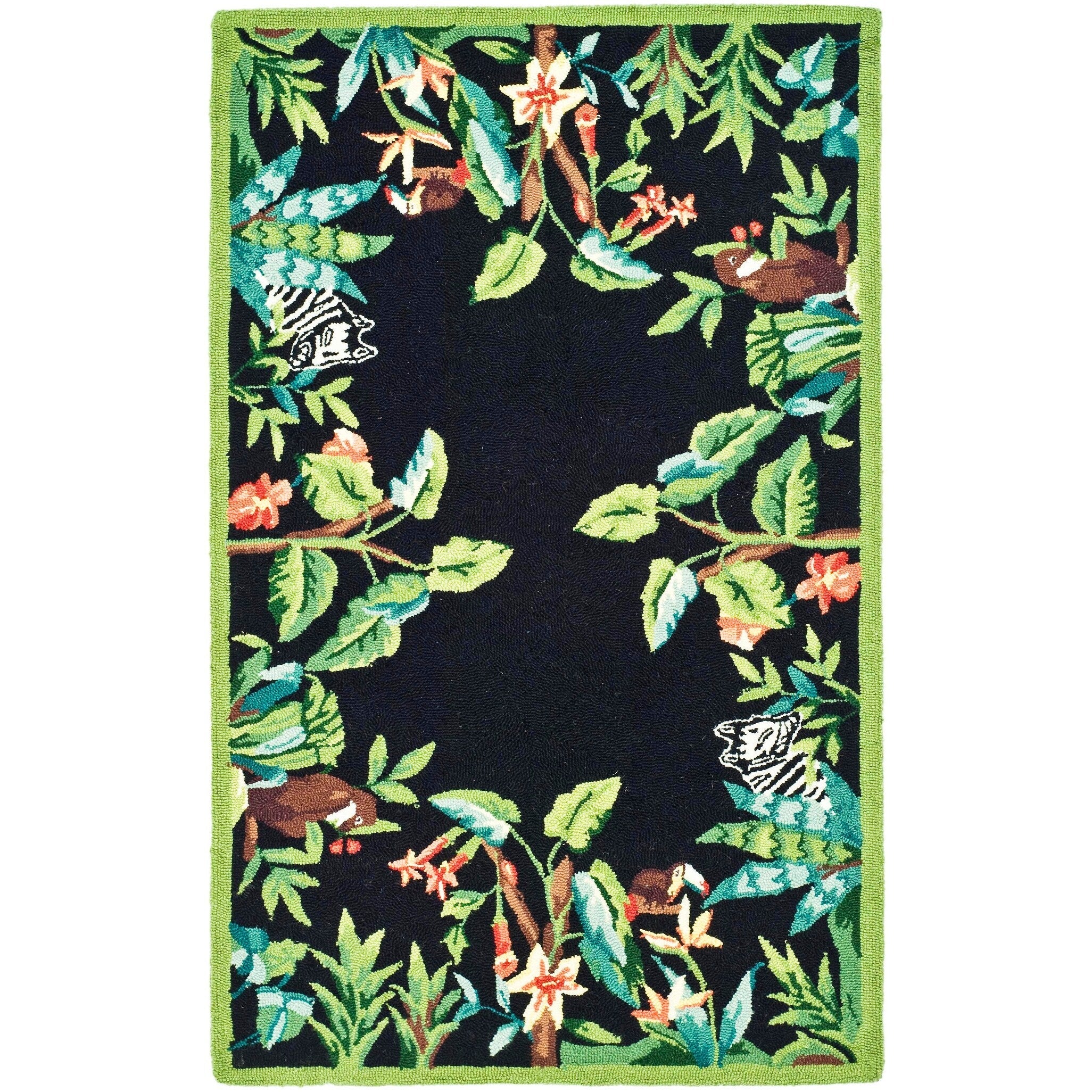 Tapis en laine fait main Chelsea Margrieta de style campagnard français SAFAVIEH