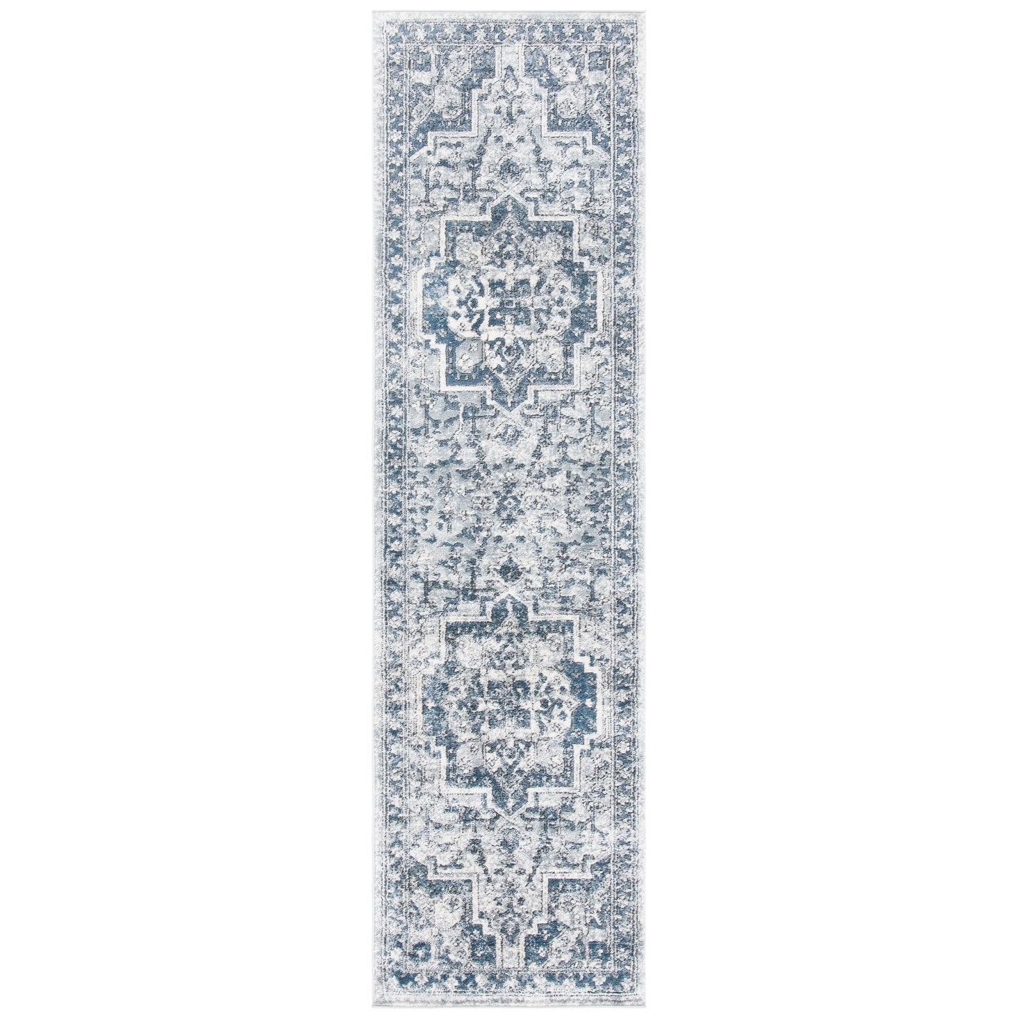 Tapis en laine floral Chelsea Yauhenia fait main SAFAVIEH de style campagnard français