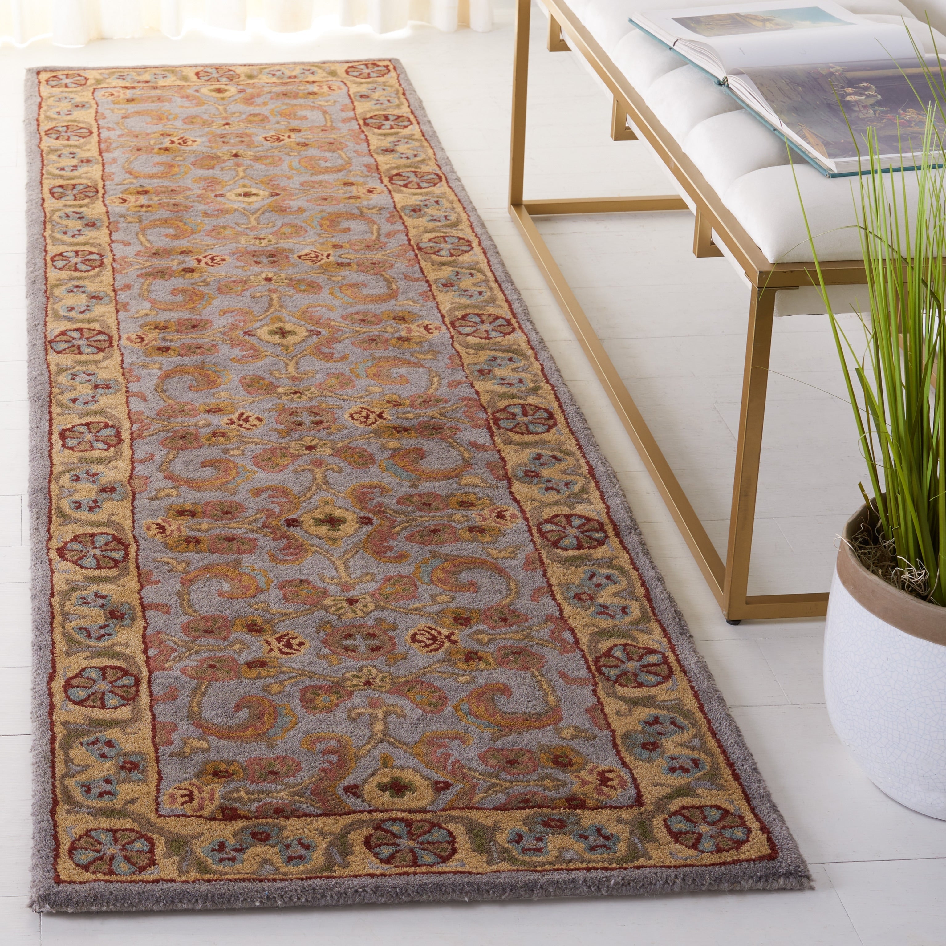 Tapis traditionnel oriental en laine fait main SAFAVIEH