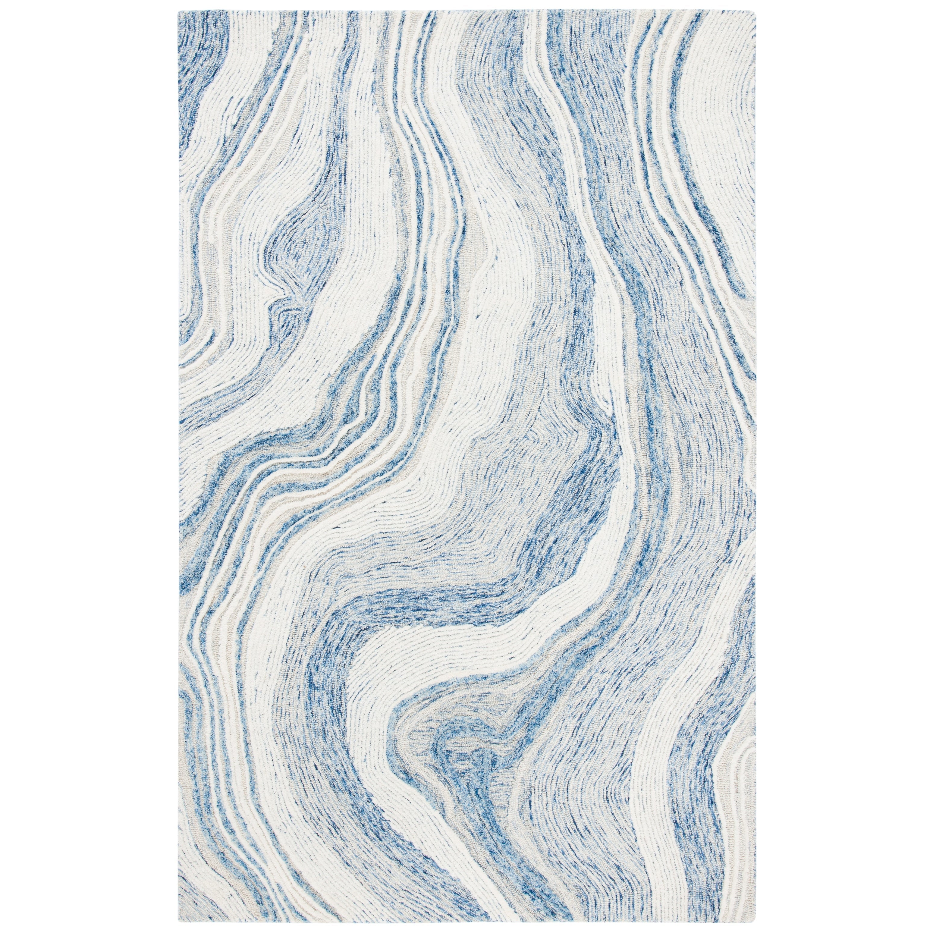 Tapis en laine abstrait moderne Klari de Fifth Avenue fait main SAFAVIEH