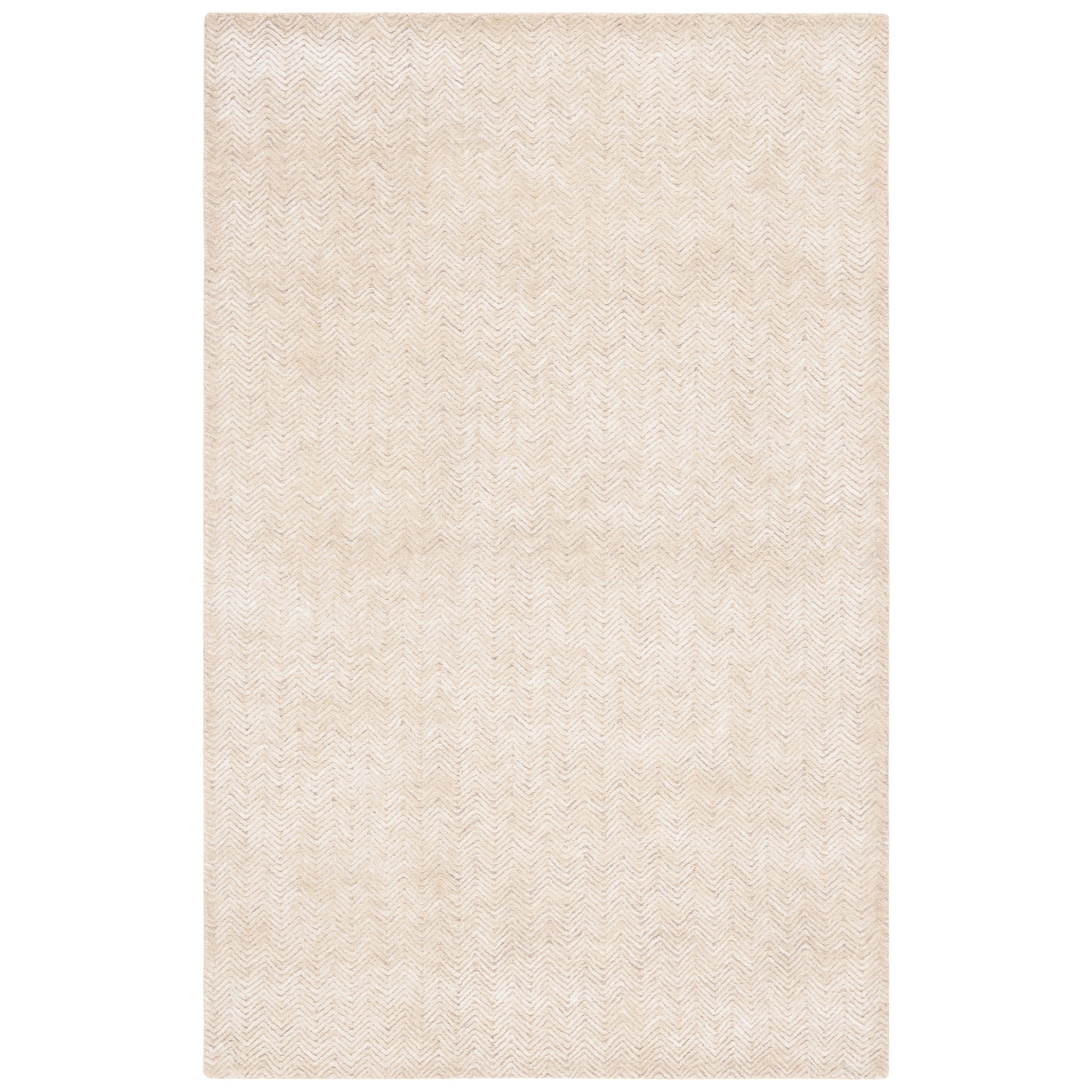 Tapis en viscose à chevrons Glamour Ostilia fait main SAFAVIEH