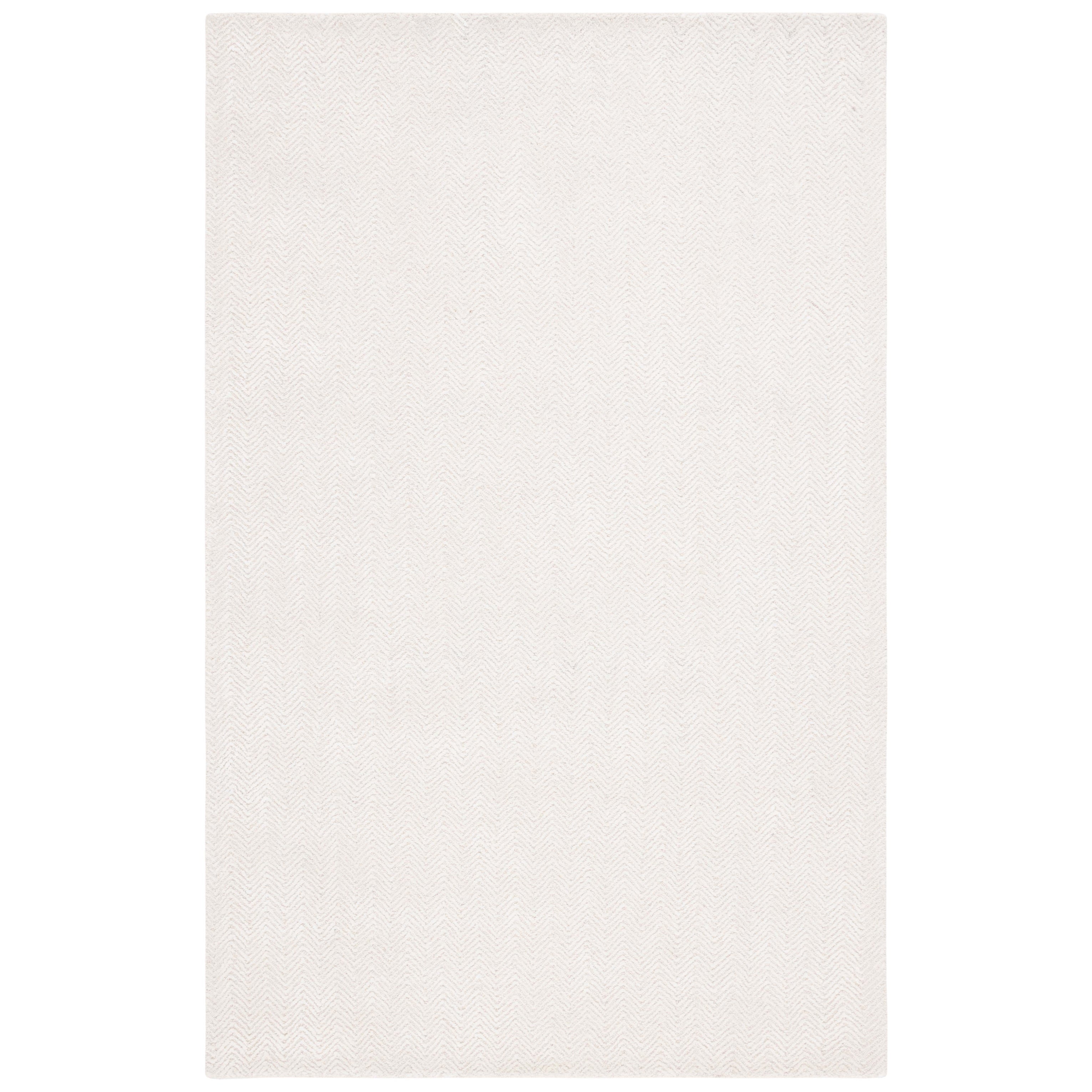 Tapis en viscose à chevrons Glamour Ostilia fait main SAFAVIEH