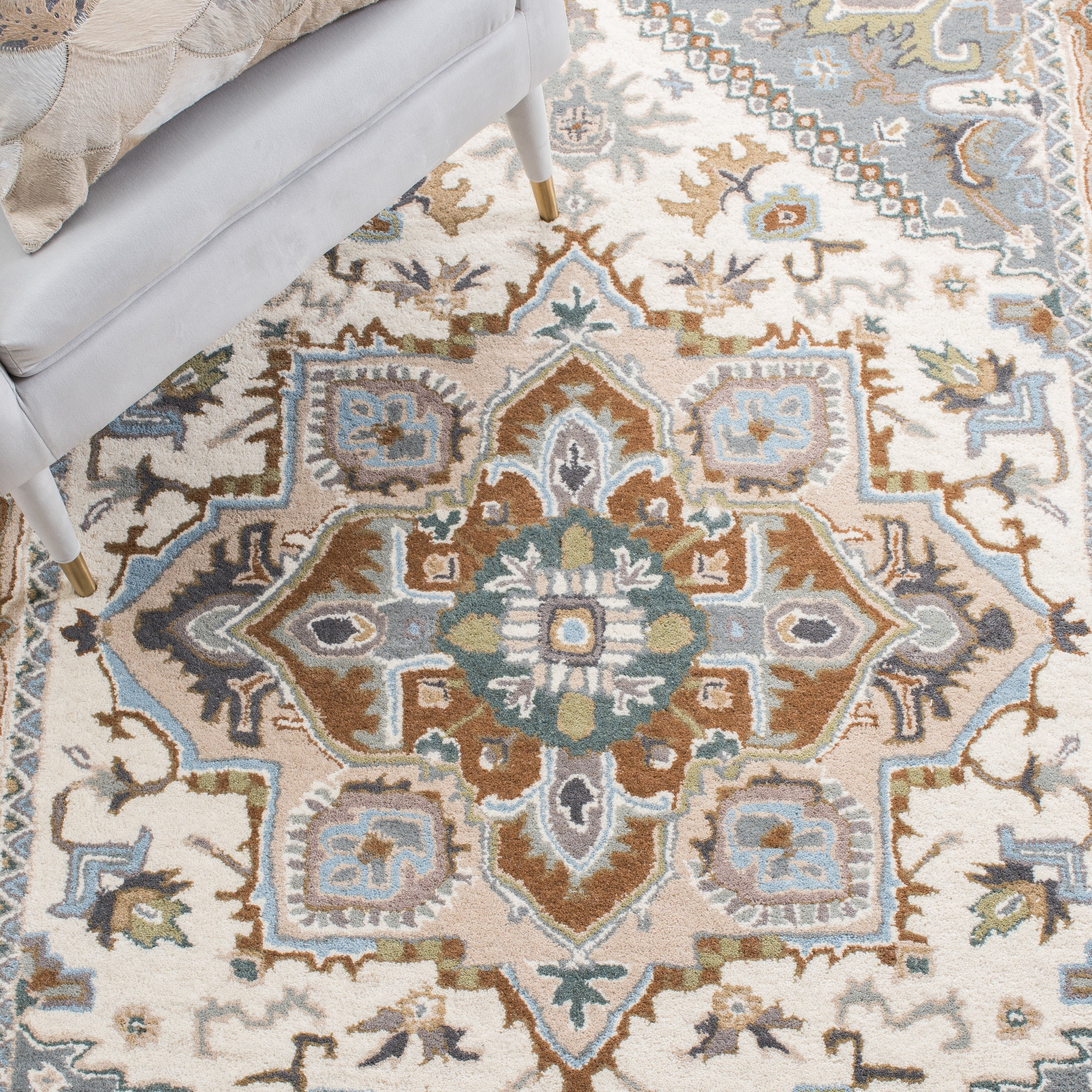 Tapis oriental traditionnel en laine fait main SAFAVIEH Heritage Carrol