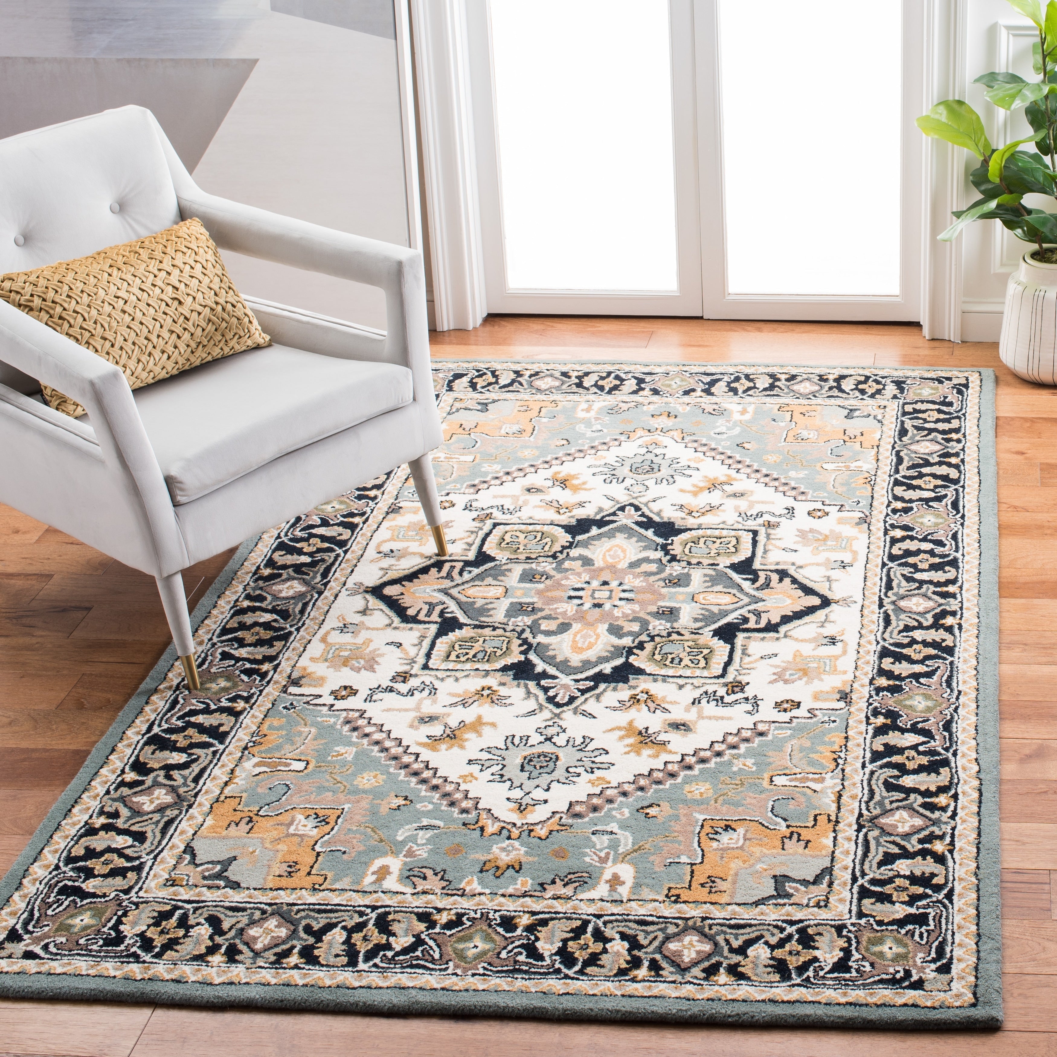 Tapis oriental traditionnel en laine fait main SAFAVIEH Heritage Carrol