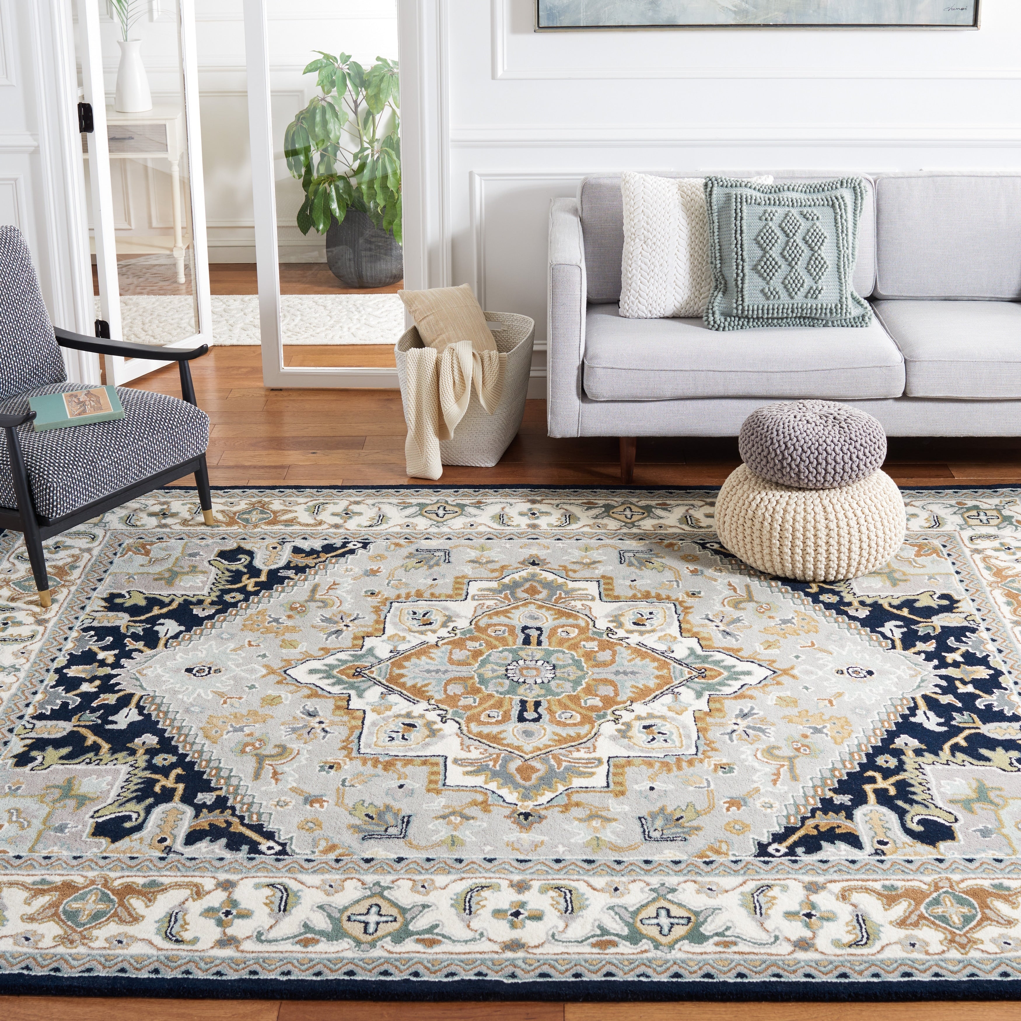 Tapis oriental traditionnel en laine fait main SAFAVIEH Heritage Carrol