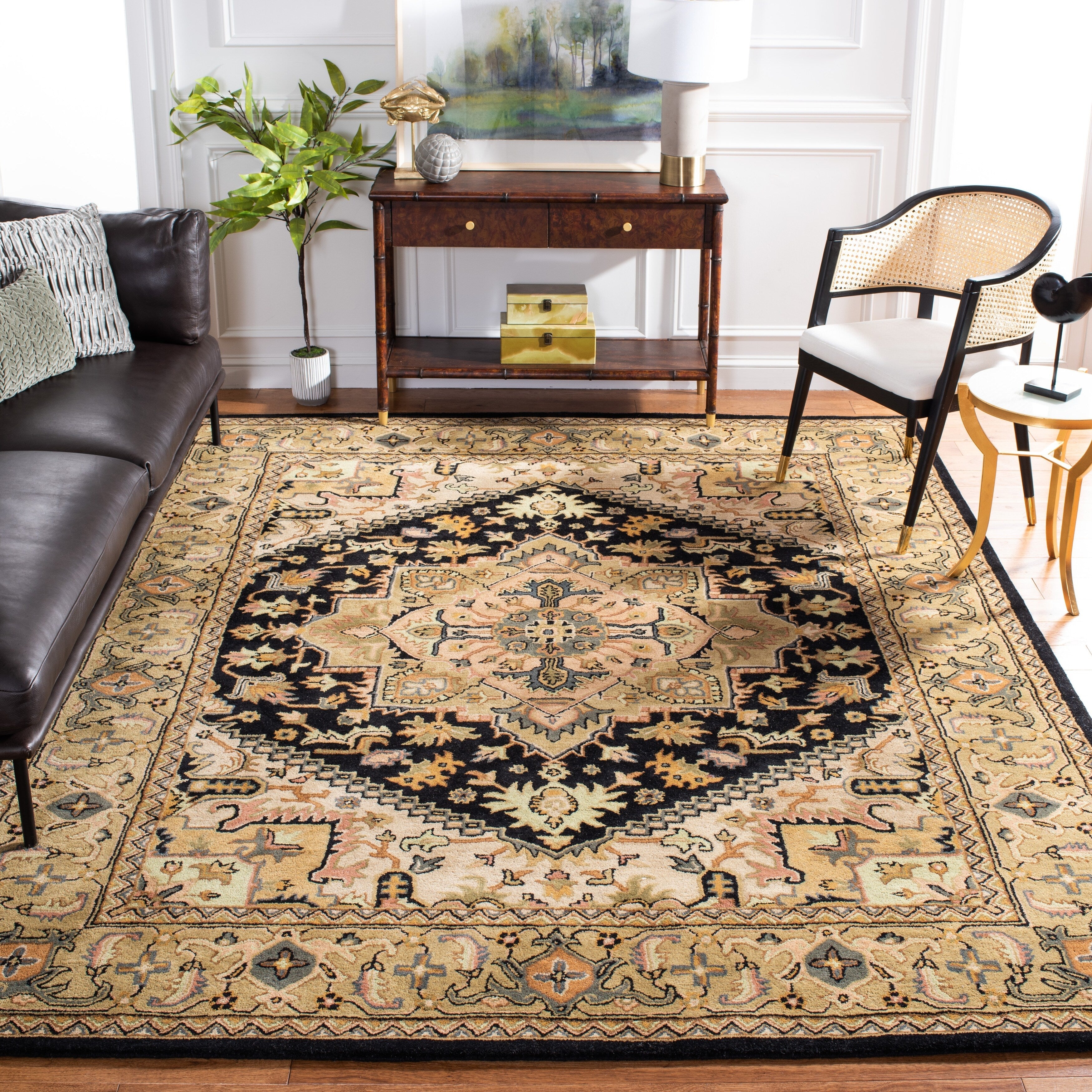 Tapis oriental traditionnel en laine fait main SAFAVIEH Heritage Carrol