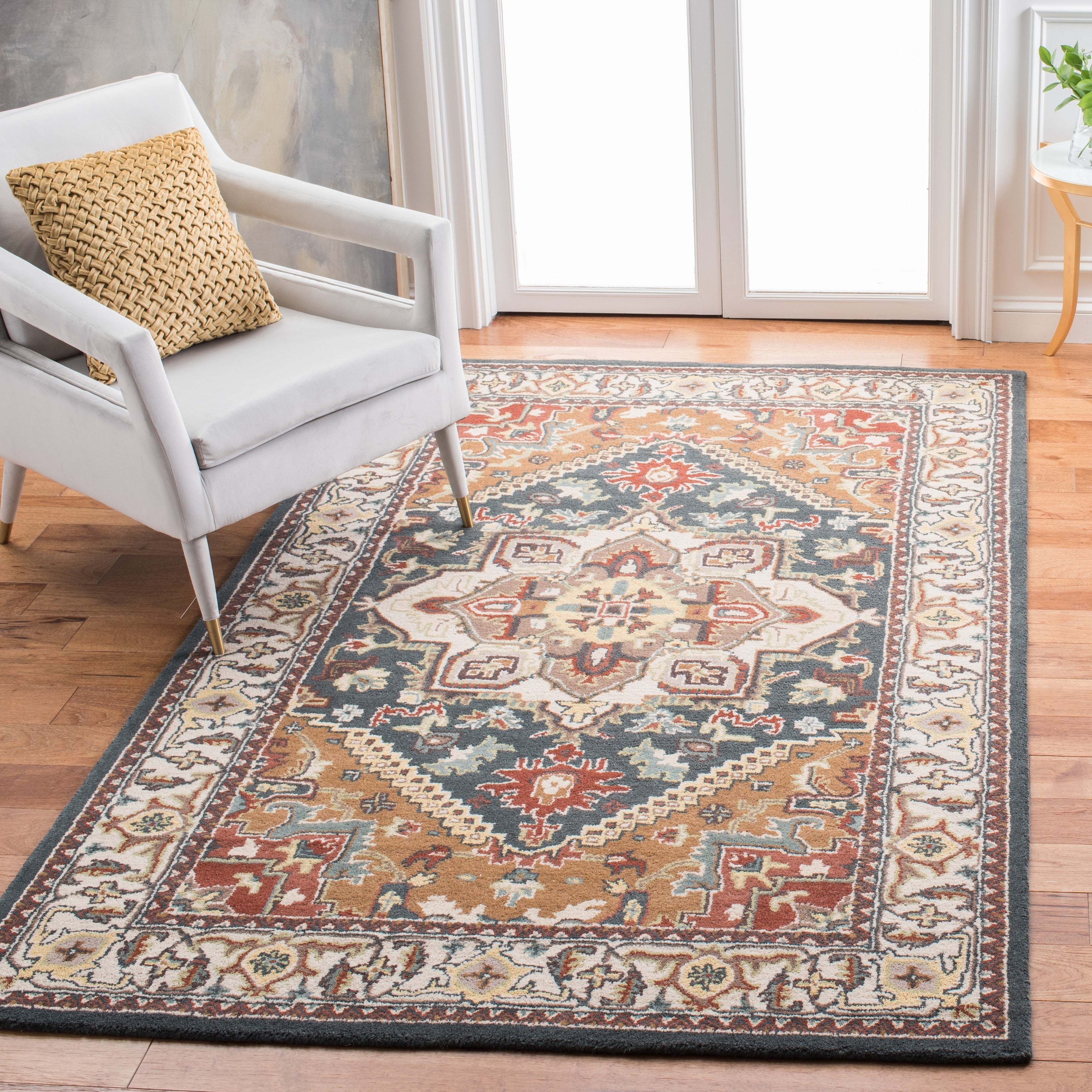 Tapis oriental traditionnel en laine fait main SAFAVIEH Heritage Carrol