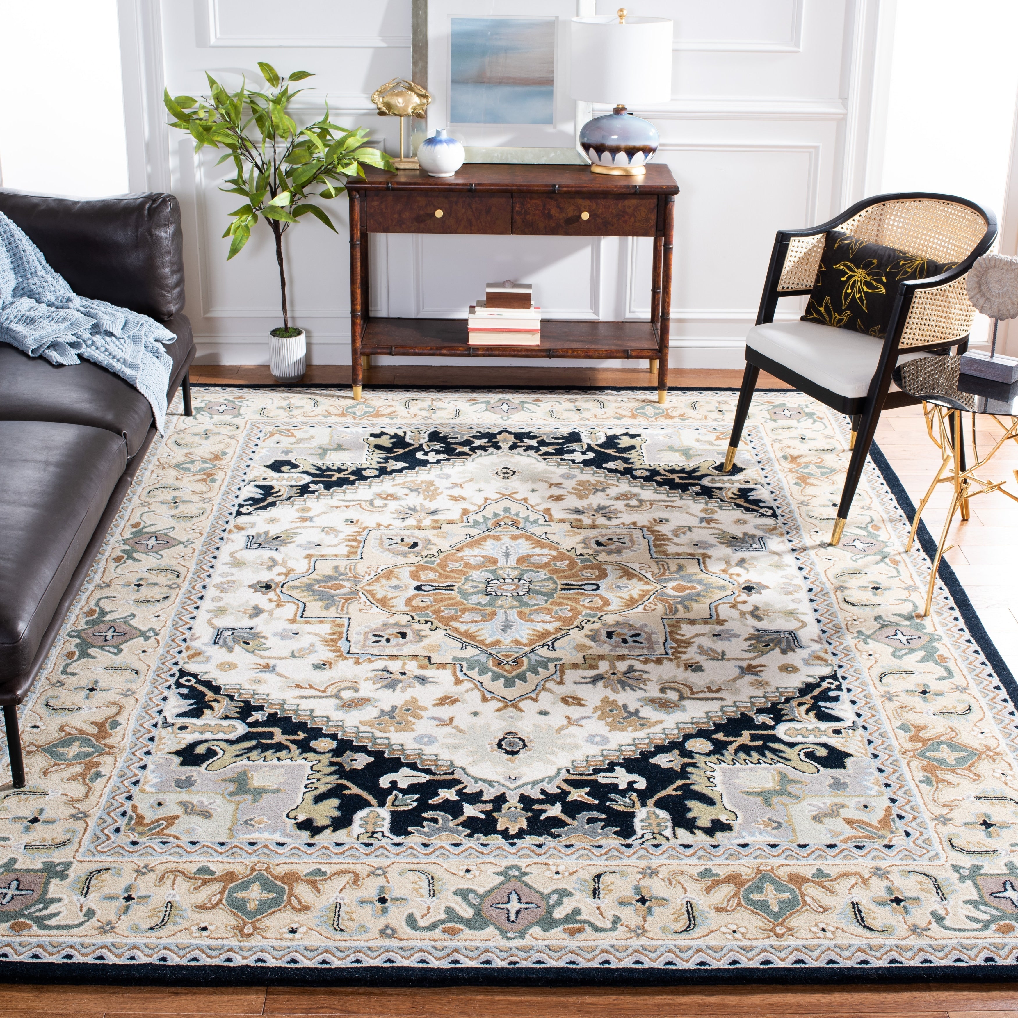 Tapis oriental traditionnel en laine fait main SAFAVIEH Heritage Carrol