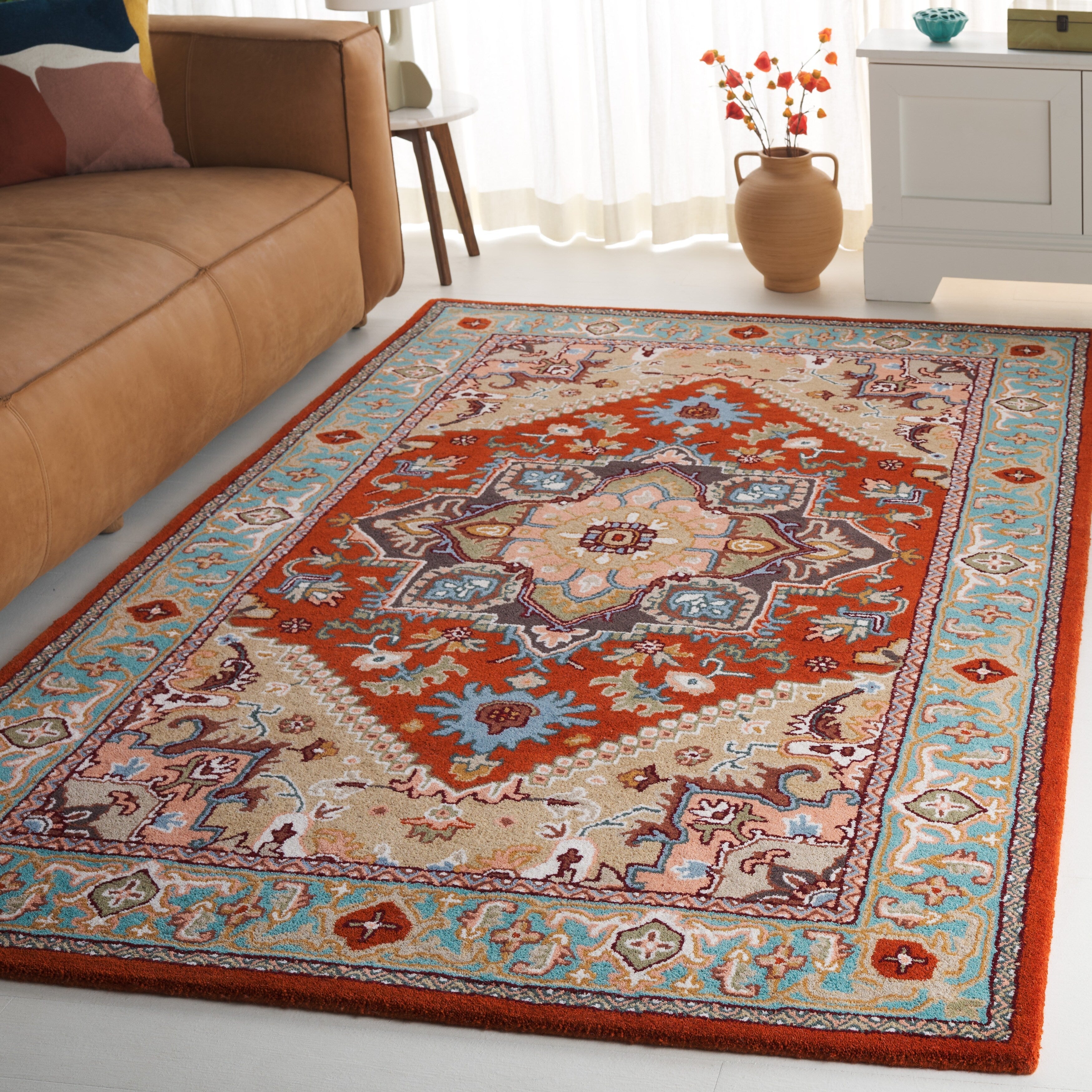 Tapis oriental traditionnel en laine fait main SAFAVIEH Heritage Carrol