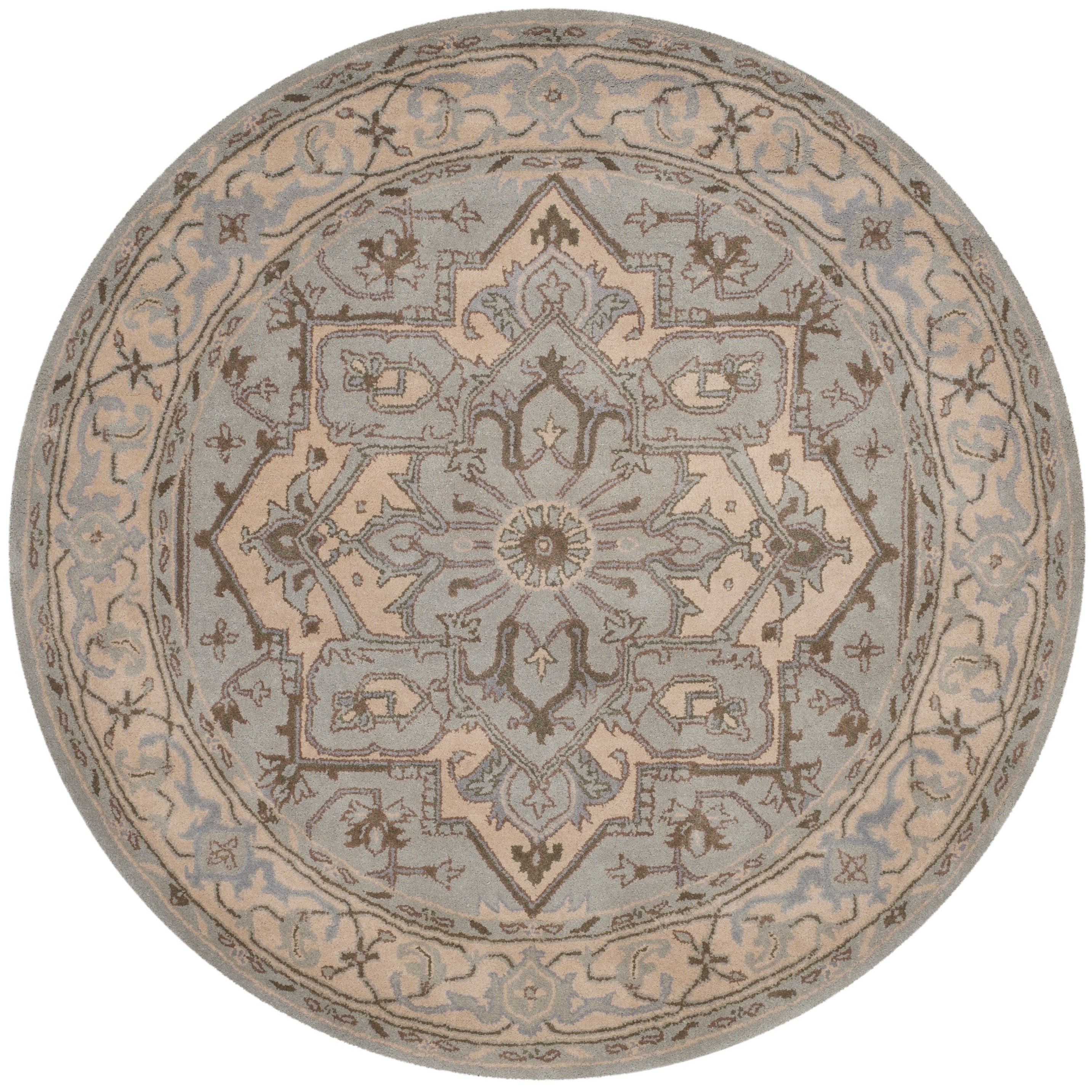 Tapis oriental traditionnel en laine SAFAVIEH Heritage Dahlia flottant fait main