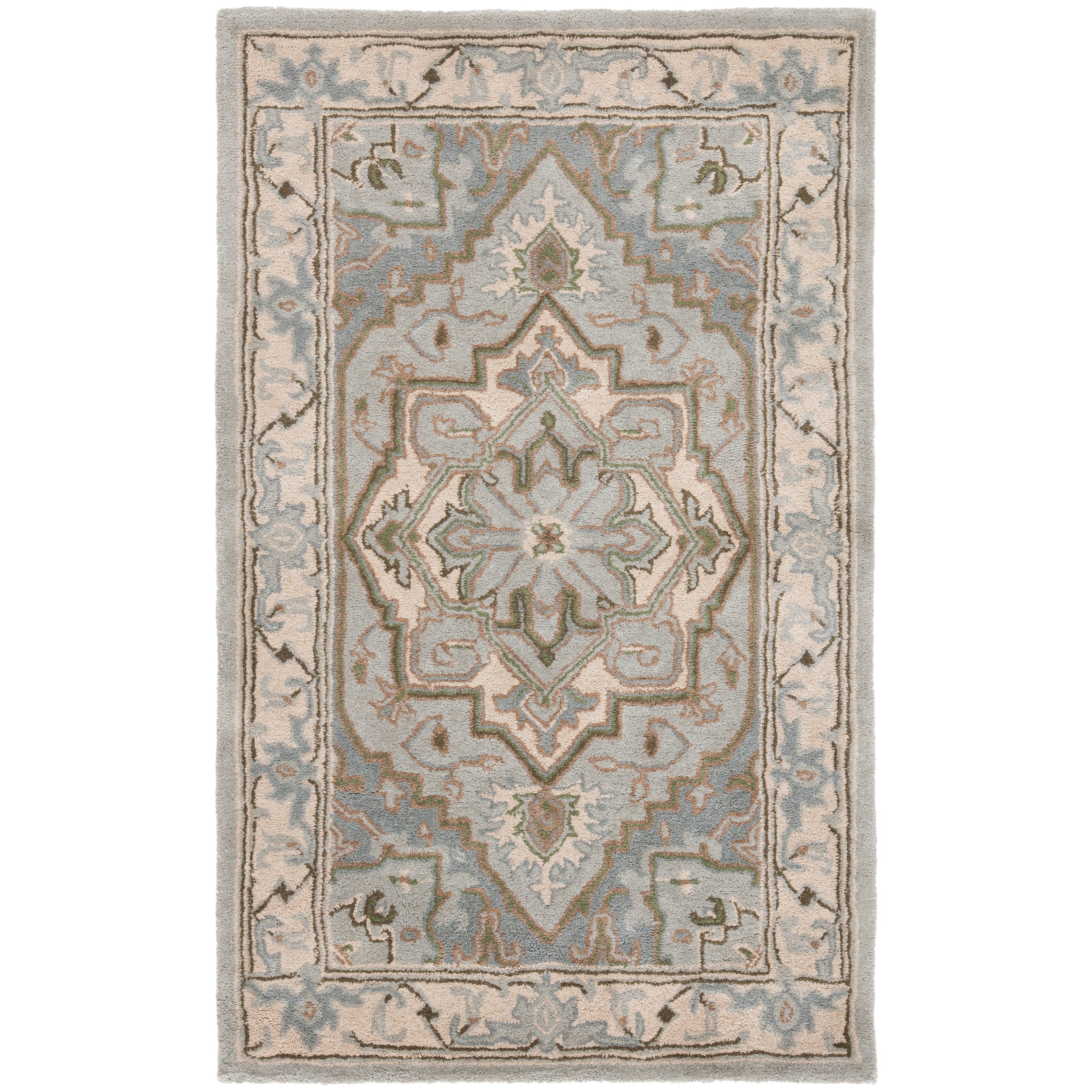 Tapis oriental traditionnel en laine SAFAVIEH Heritage Dahlia flottant fait main