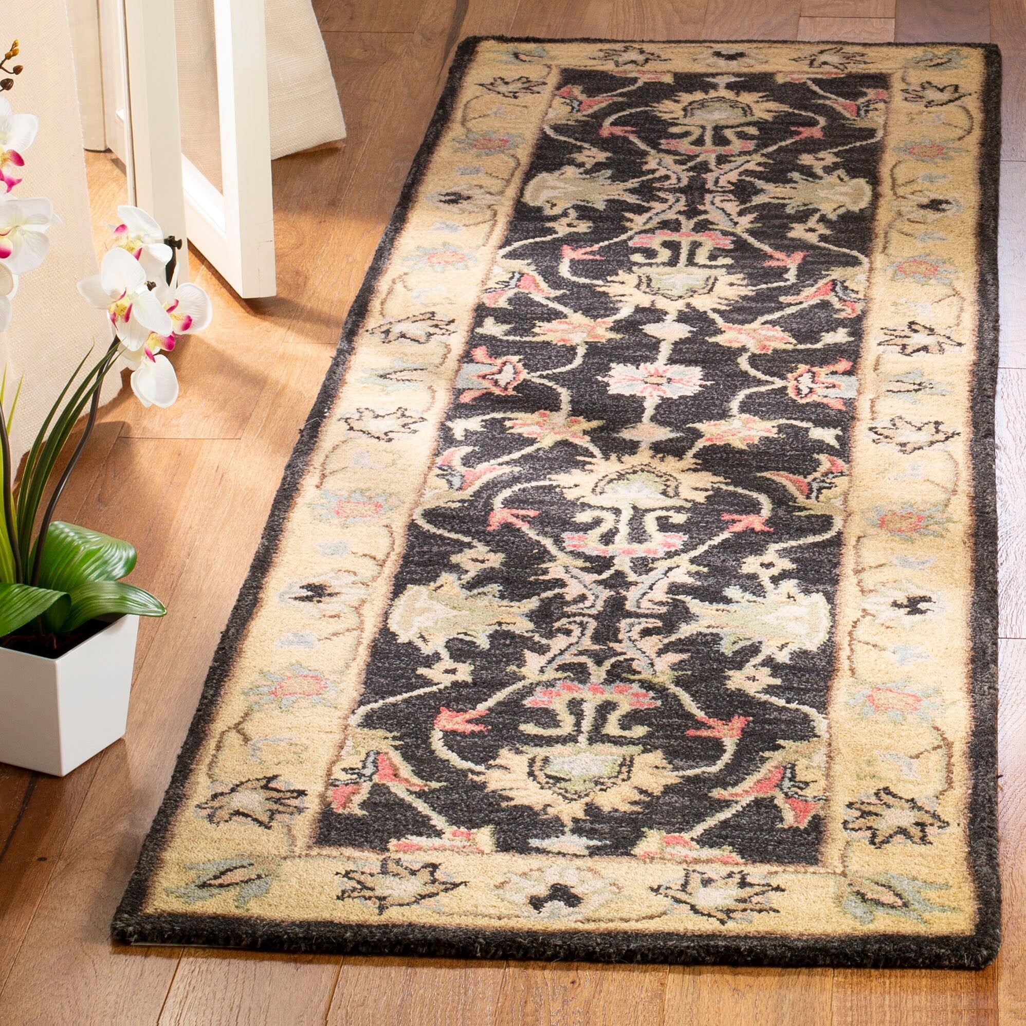 Tapis traditionnel oriental en laine fait main SAFAVIEH, kimono Heritage