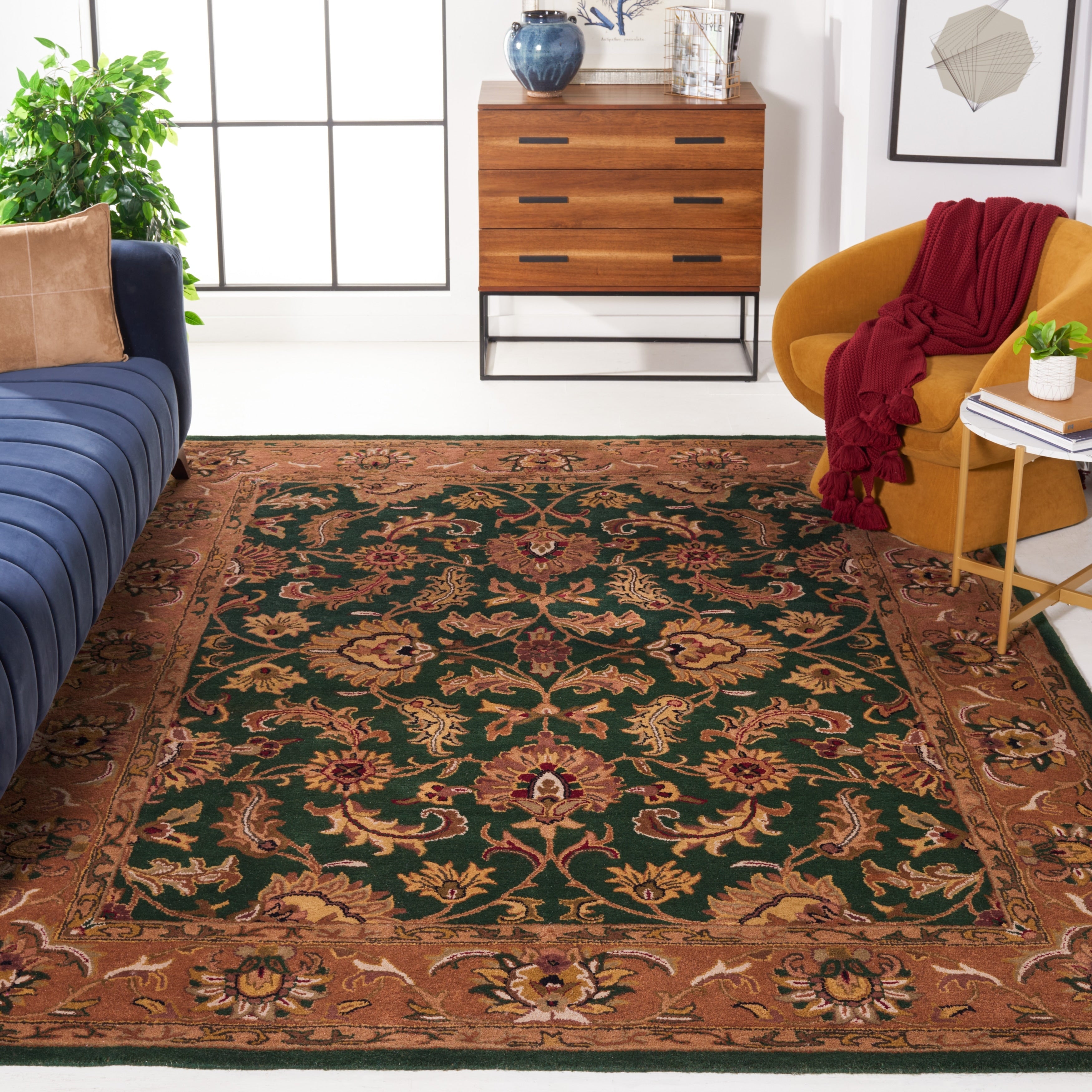 Tapis oriental traditionnel en laine SAFAVIEH Heritage Lion fait main