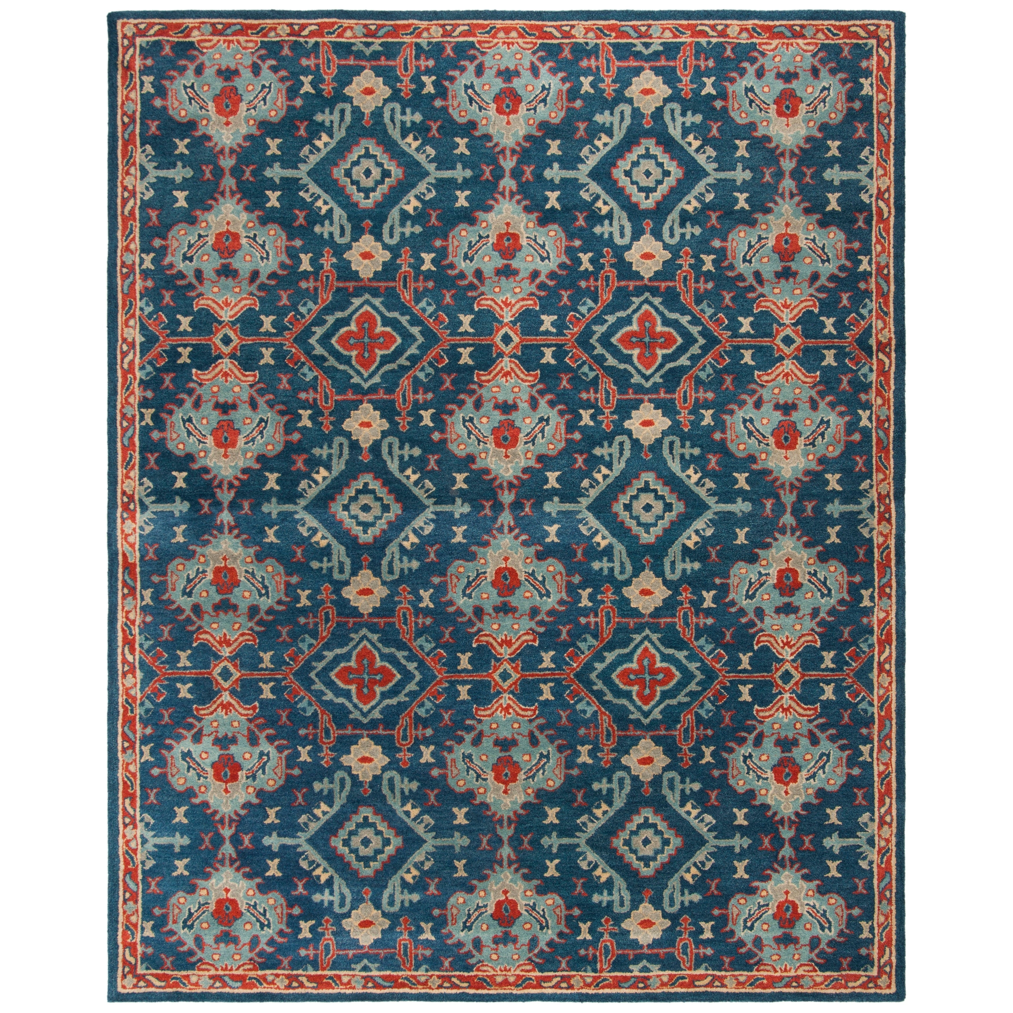 SAFAVIEH Tapis oriental traditionnel en laine Pauliina fait à la main