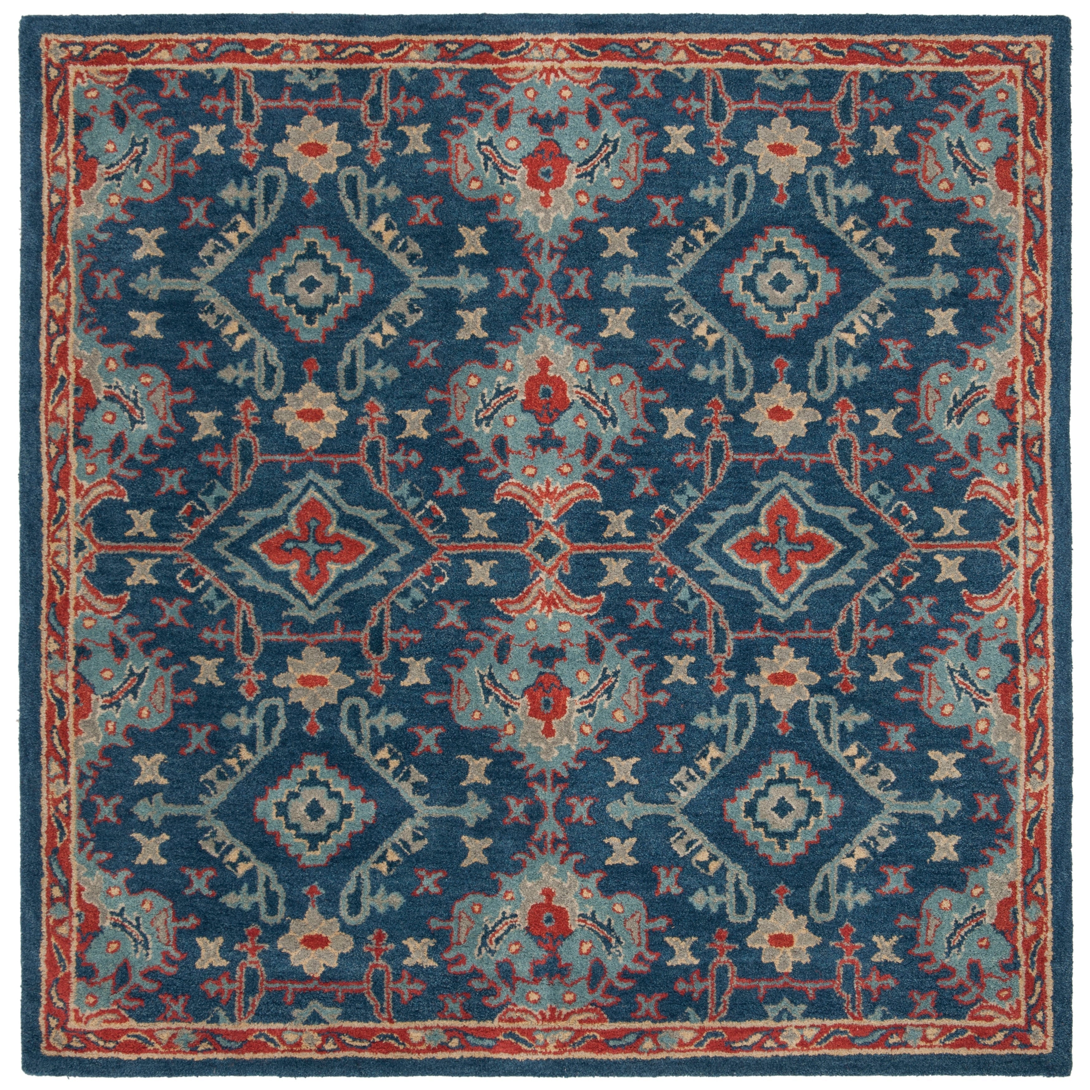 SAFAVIEH Tapis oriental traditionnel en laine Pauliina fait à la main