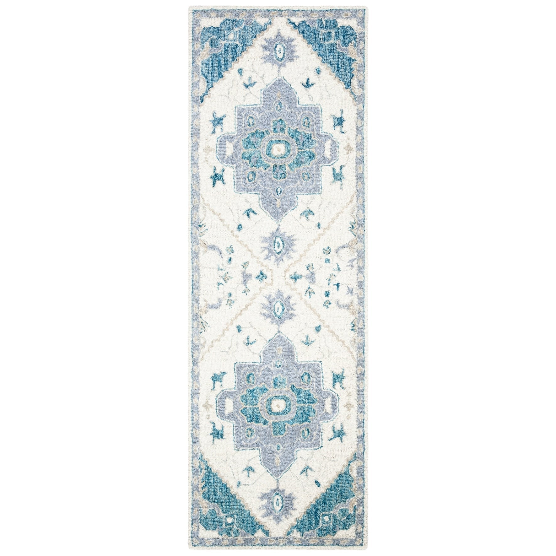 Tapis en laine à micro-boucles Gulseven fait main SAFAVIEH