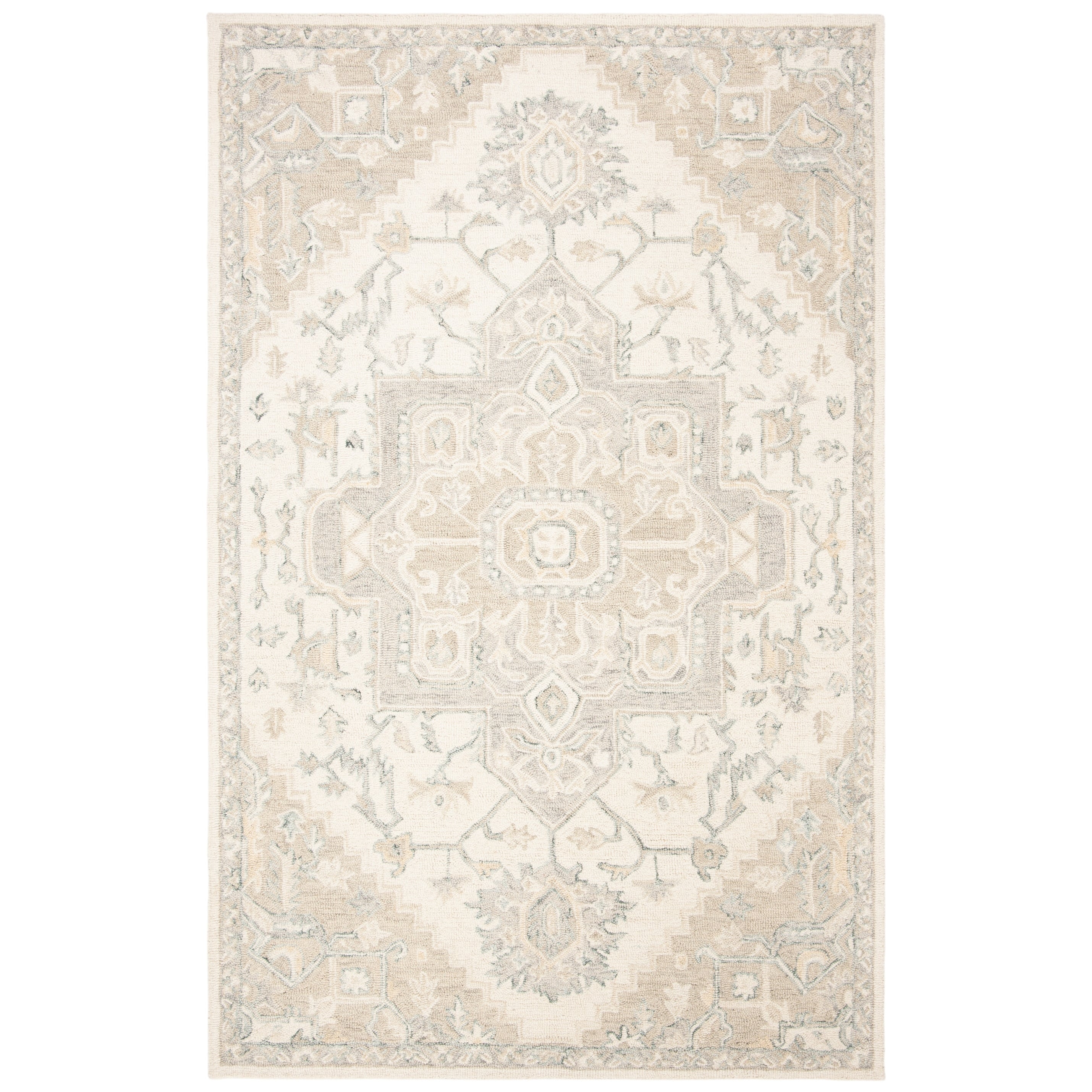 Tapis en laine à micro-boucles Gulseven fait main SAFAVIEH
