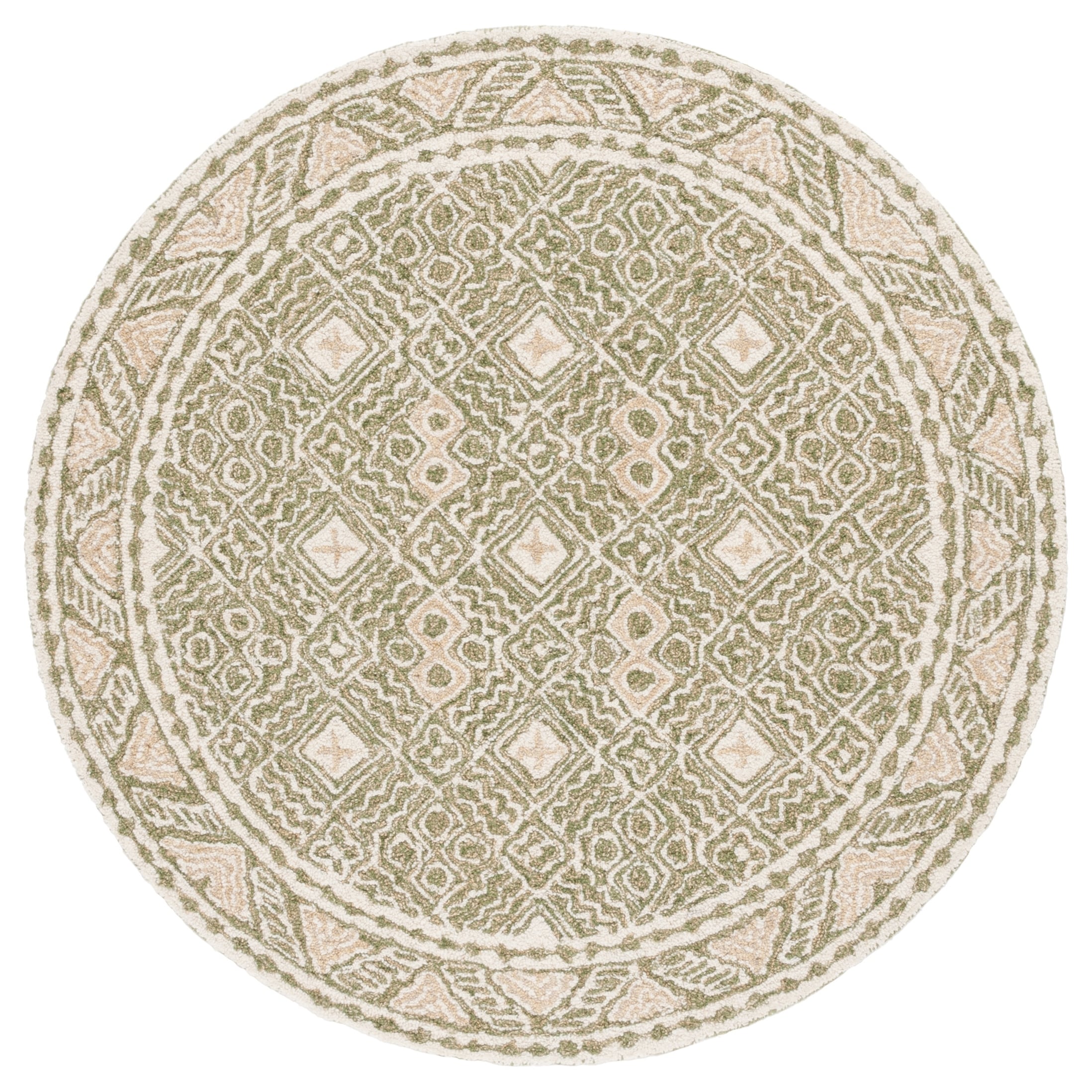 Tapis en laine Lutetia micro-bouclé fait main SAFAVIEH