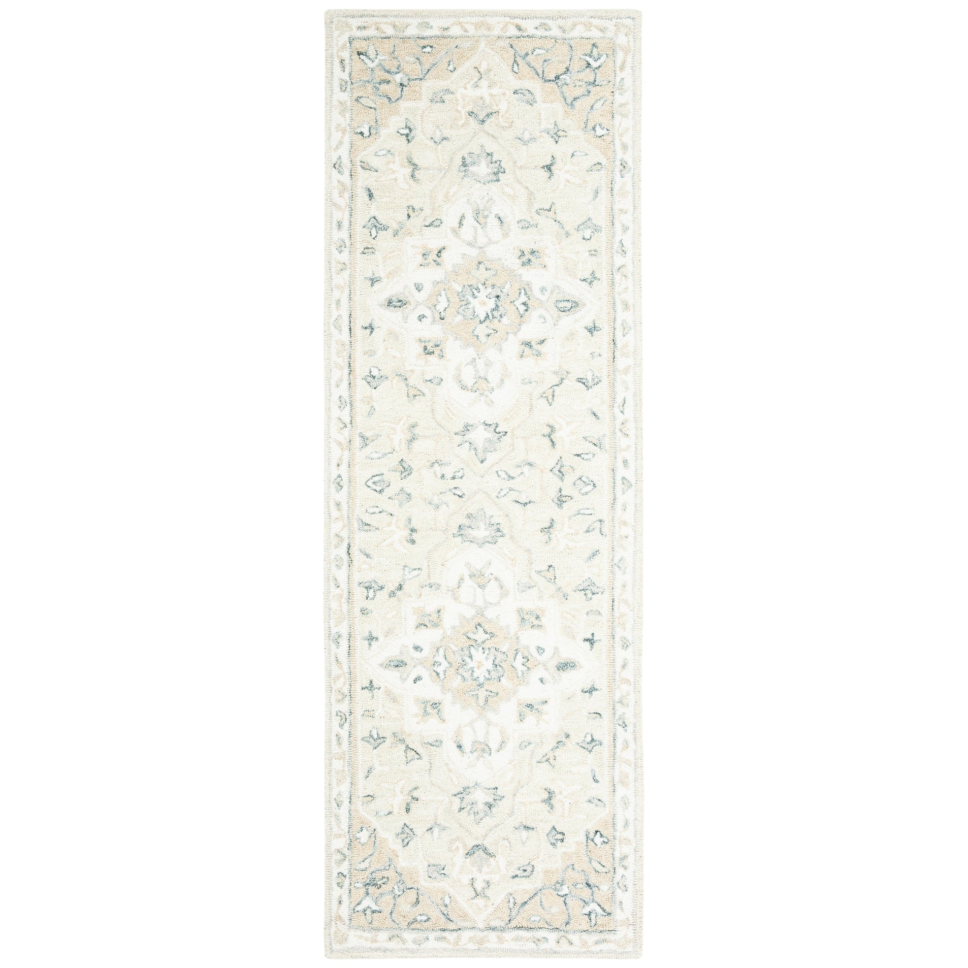 Tapis en laine Selveta micro-bouclé fait main SAFAVIEH