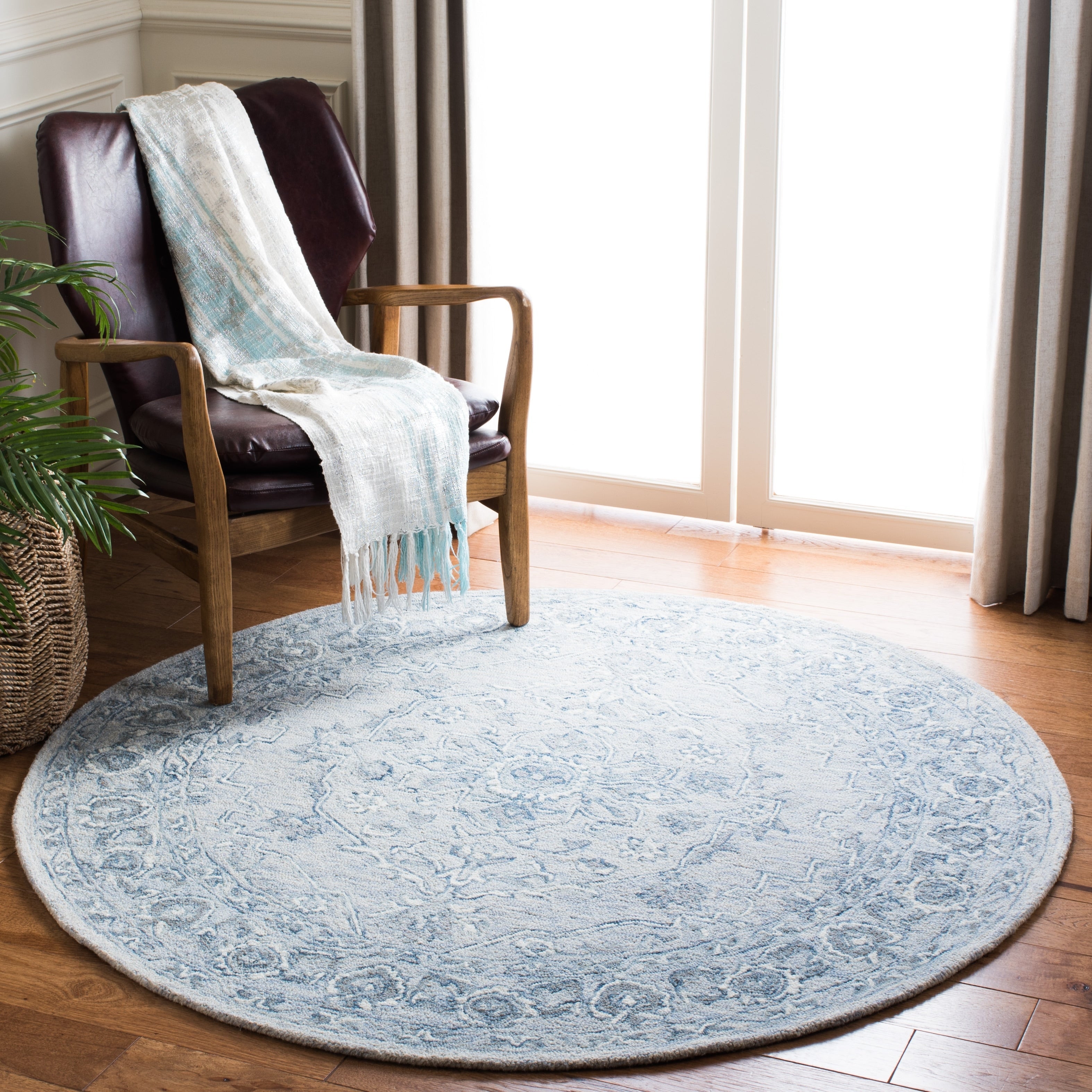 Tapis en laine Torbjorg fait main en micro-boucles SAFAVIEH