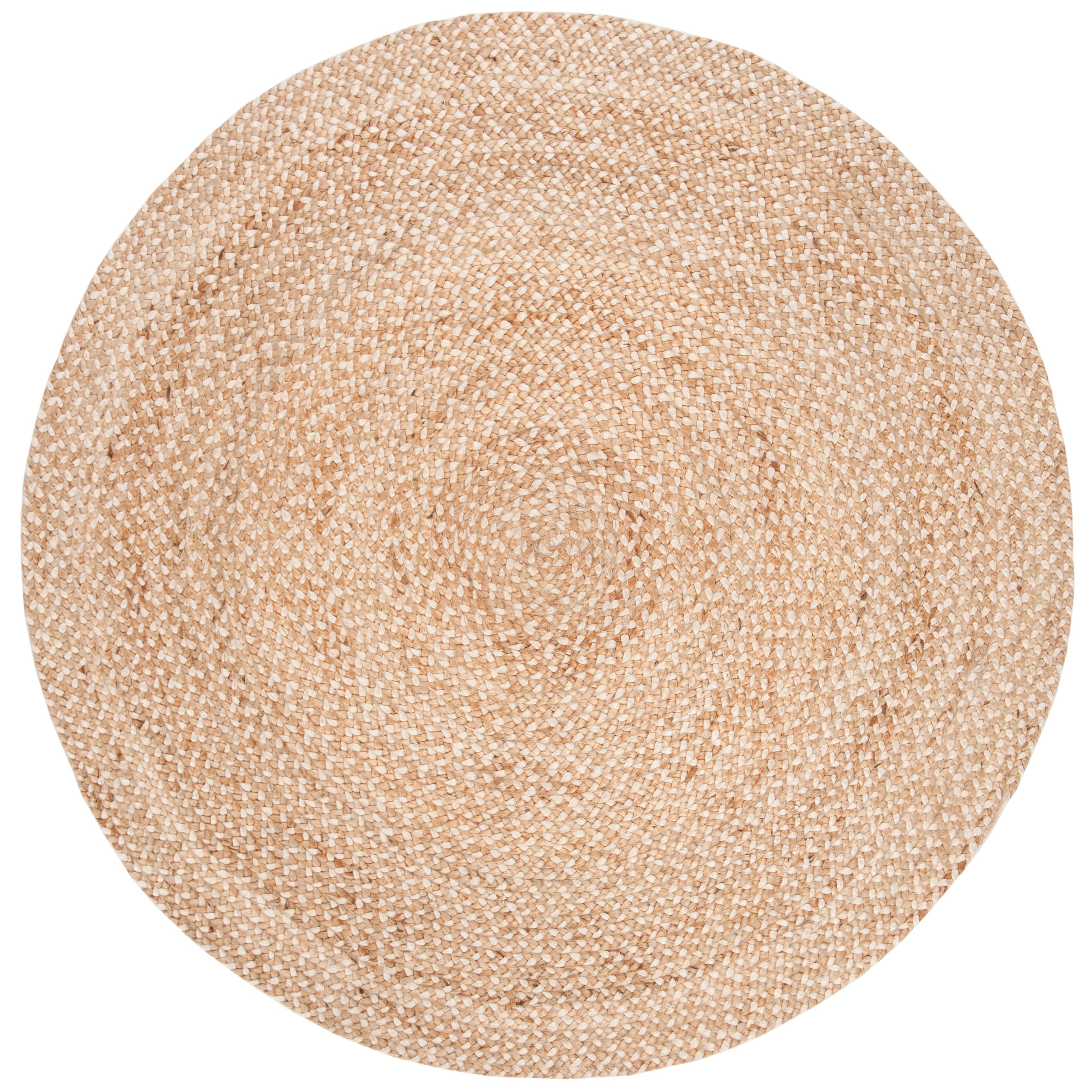 Tapis rond en jute Elliana fait main en fibres naturelles SAFAVIEH