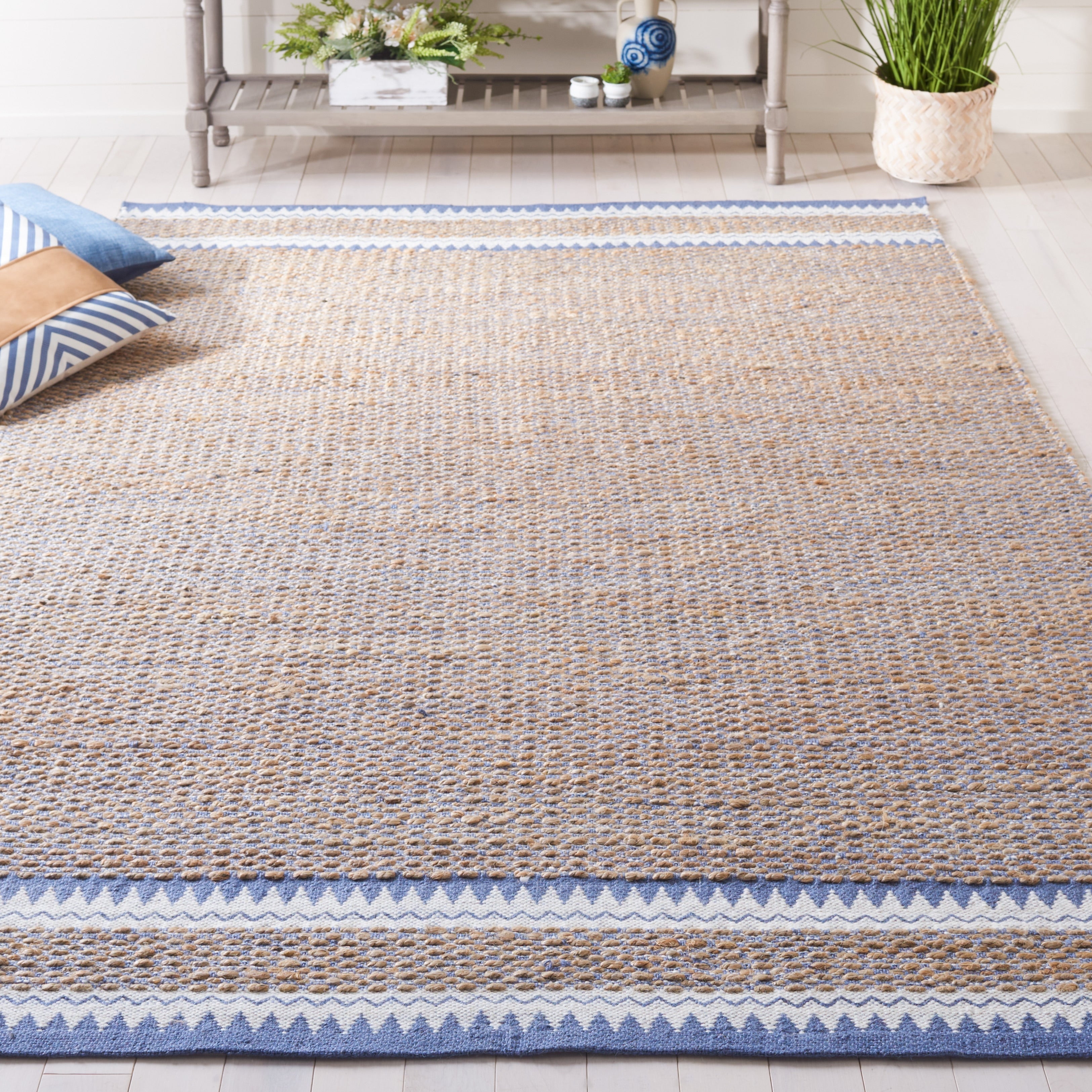 Tapis bohème en jute et fibres naturelles SAFAVIEH fait main