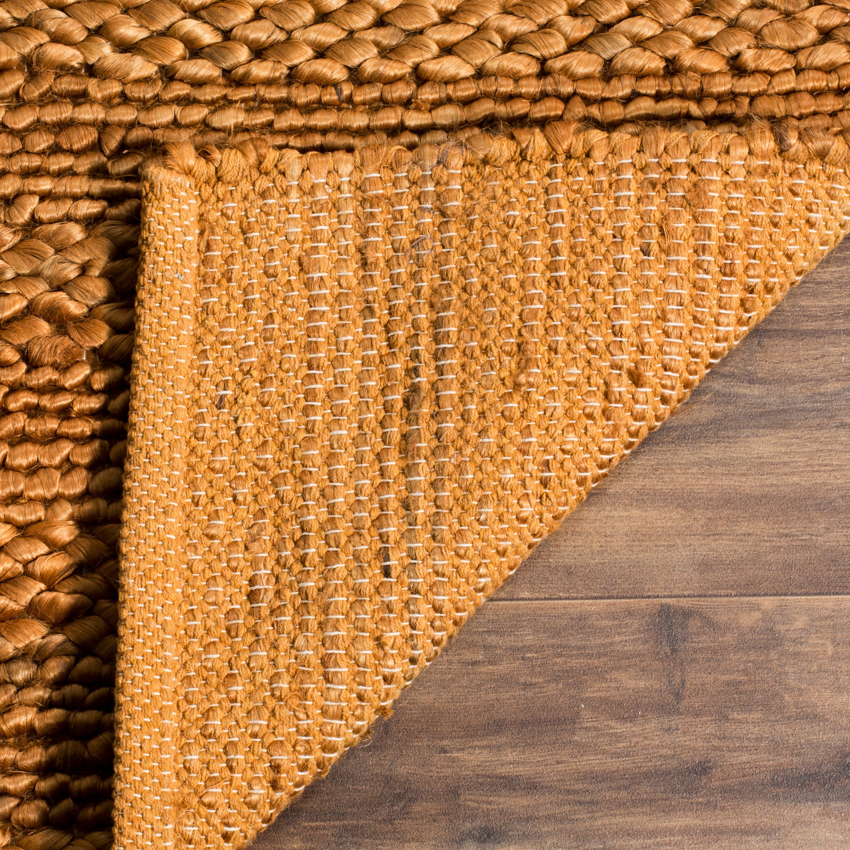 SAFAVIEH Tapis en jute Zaniyah en fibre naturelle fait à la main