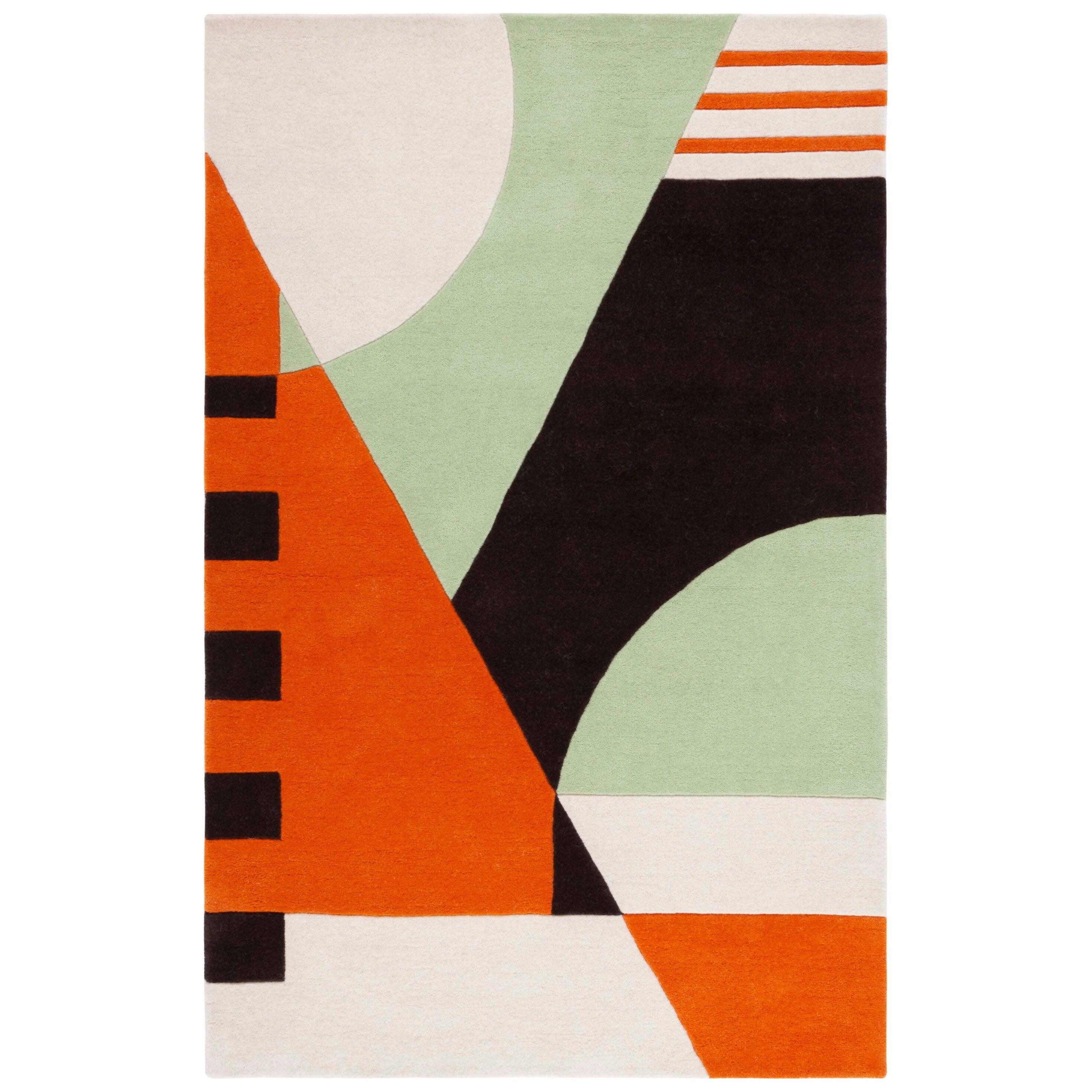 SAFAVIEH Fait main Rodeo Drive Willow Mid-Century Modern Abstract Wool