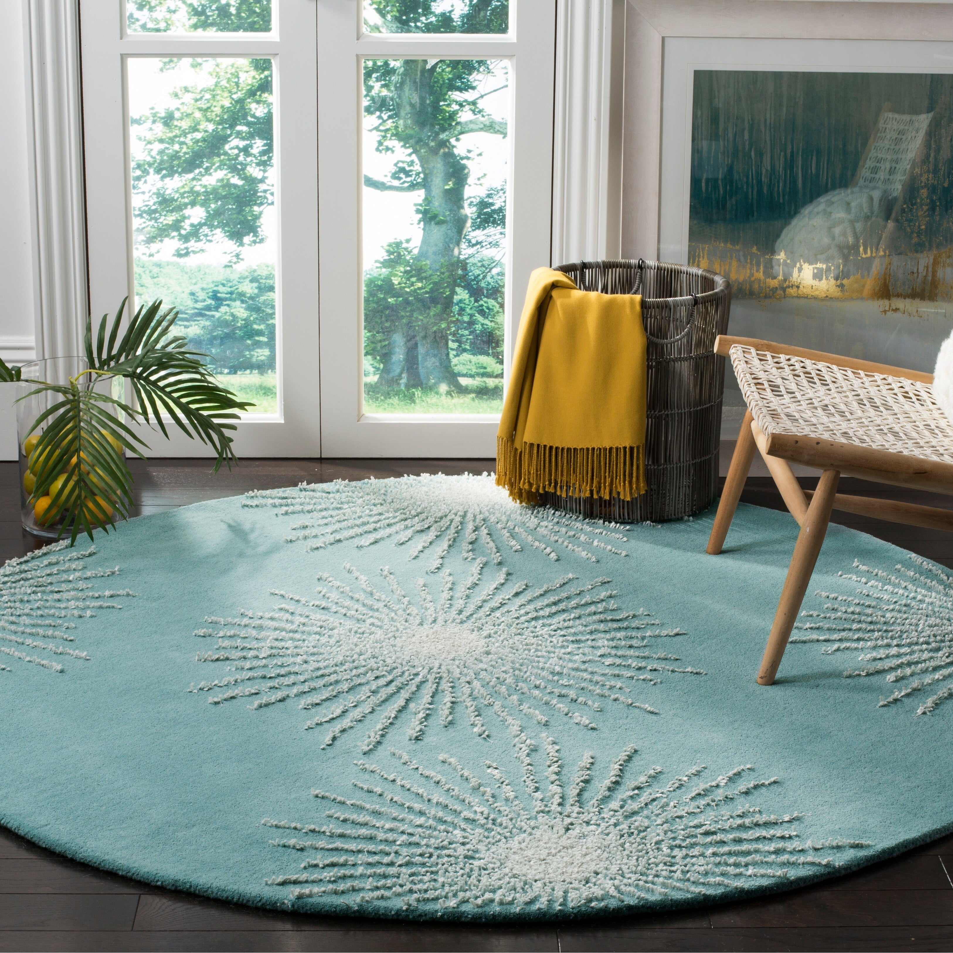 Tapis en laine de Nouvelle-Zélande fait main SAFAVIEH Soho Sade