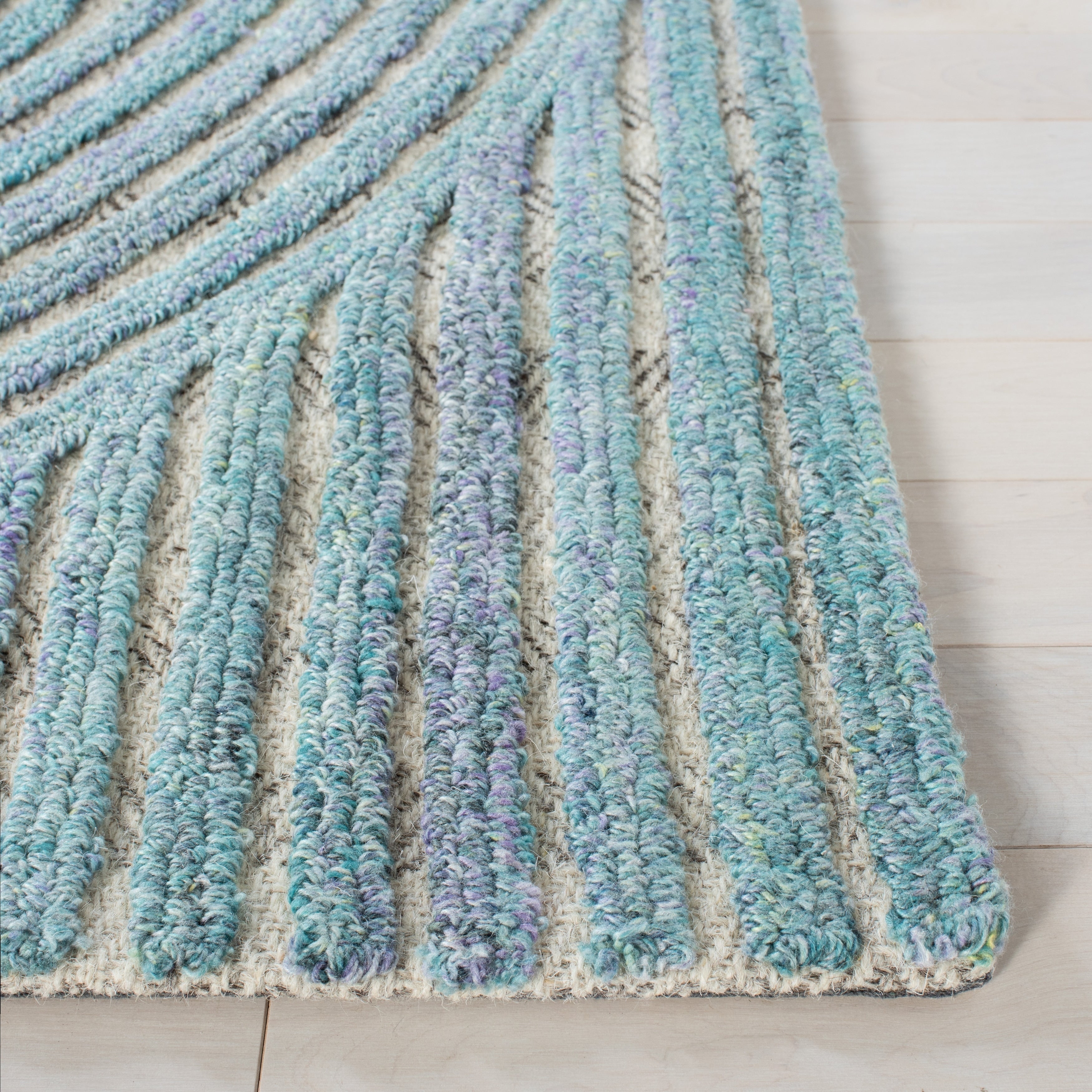Tapis abstrait en laine fait main SAFAVIEH Southampton Asha