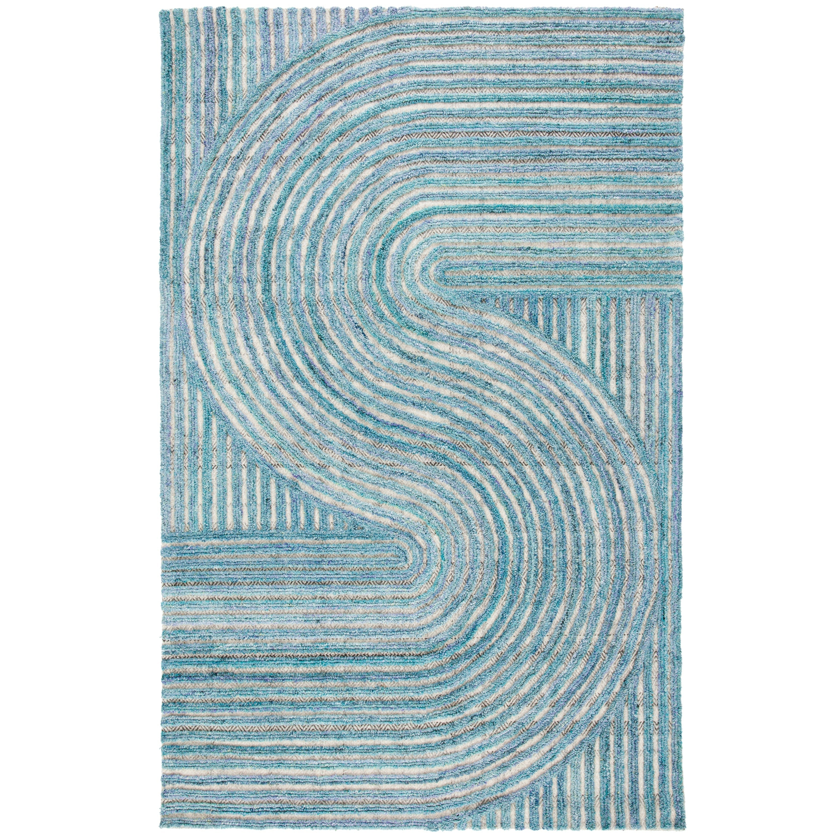 Tapis abstrait en laine fait main SAFAVIEH Southampton Asha