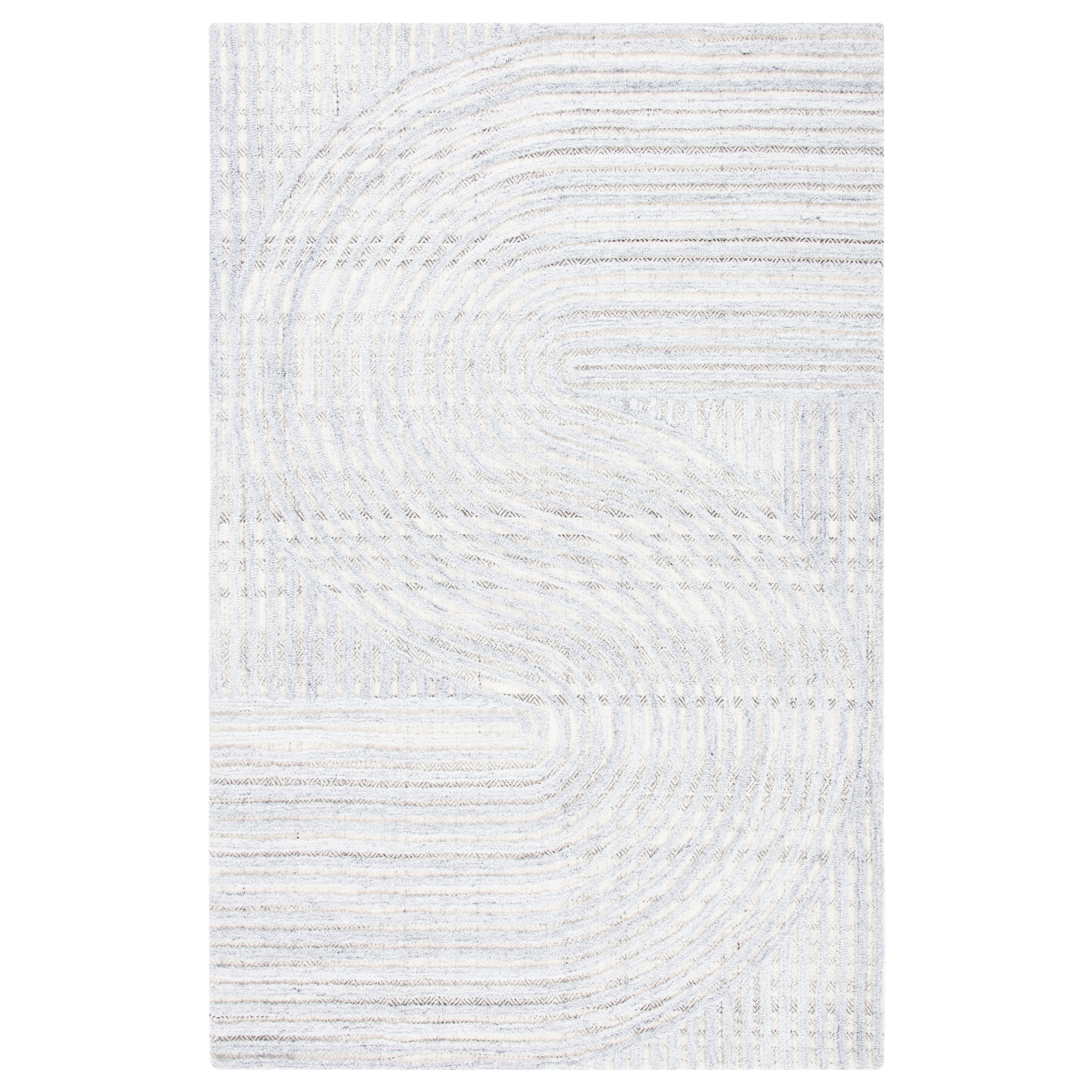 Tapis abstrait en laine fait main SAFAVIEH Southampton Asha
