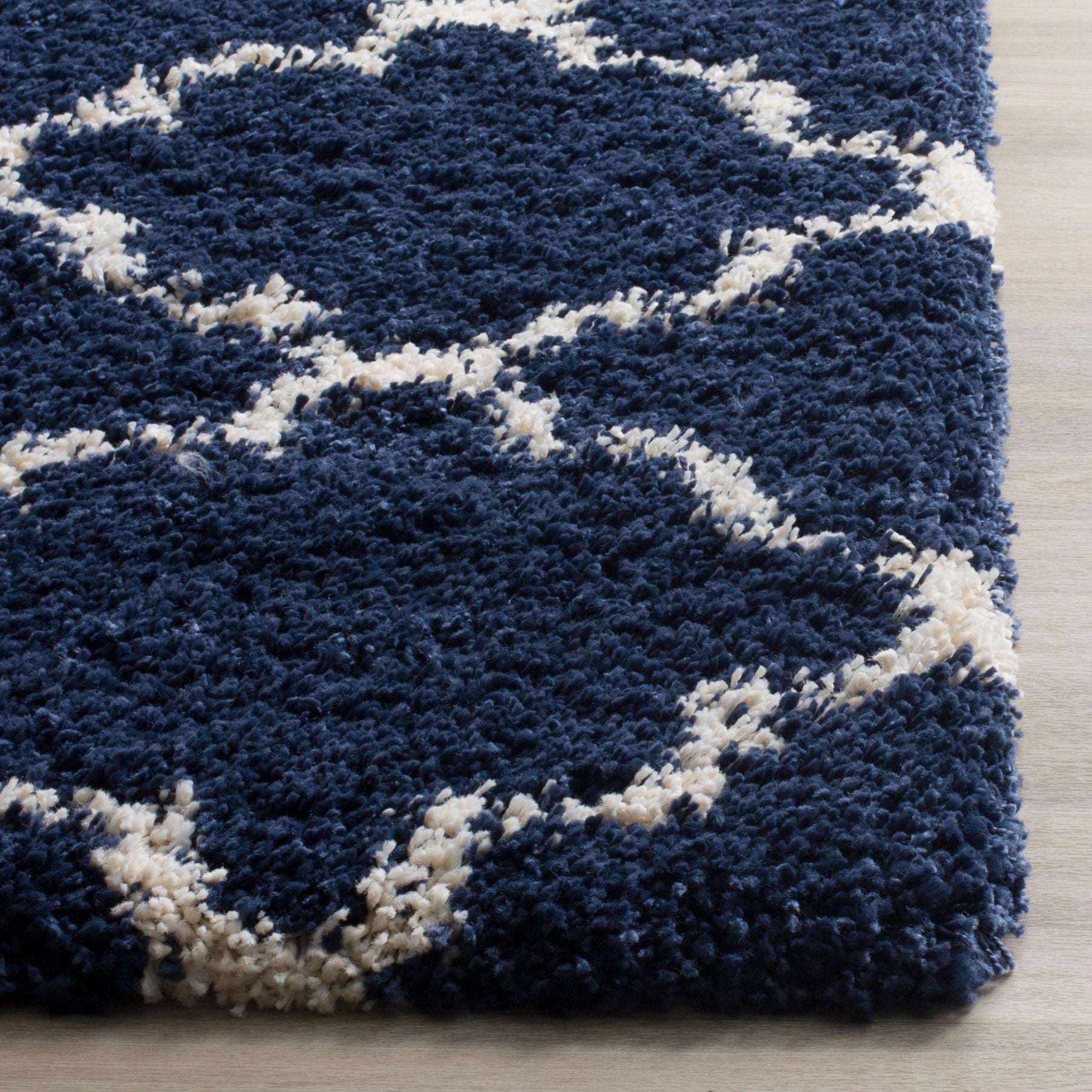Tapis SAFAVIEH Hudson Shag Jeryl Glam Trellis 2 pouces