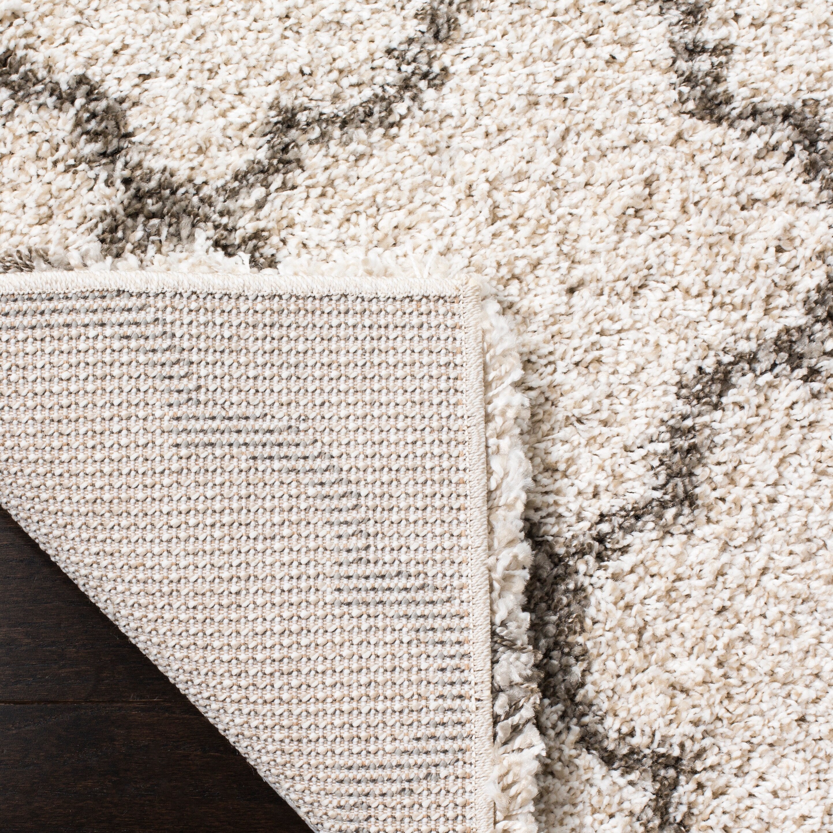 Tapis SAFAVIEH Hudson Shag Jeryl Glam Trellis 2 pouces