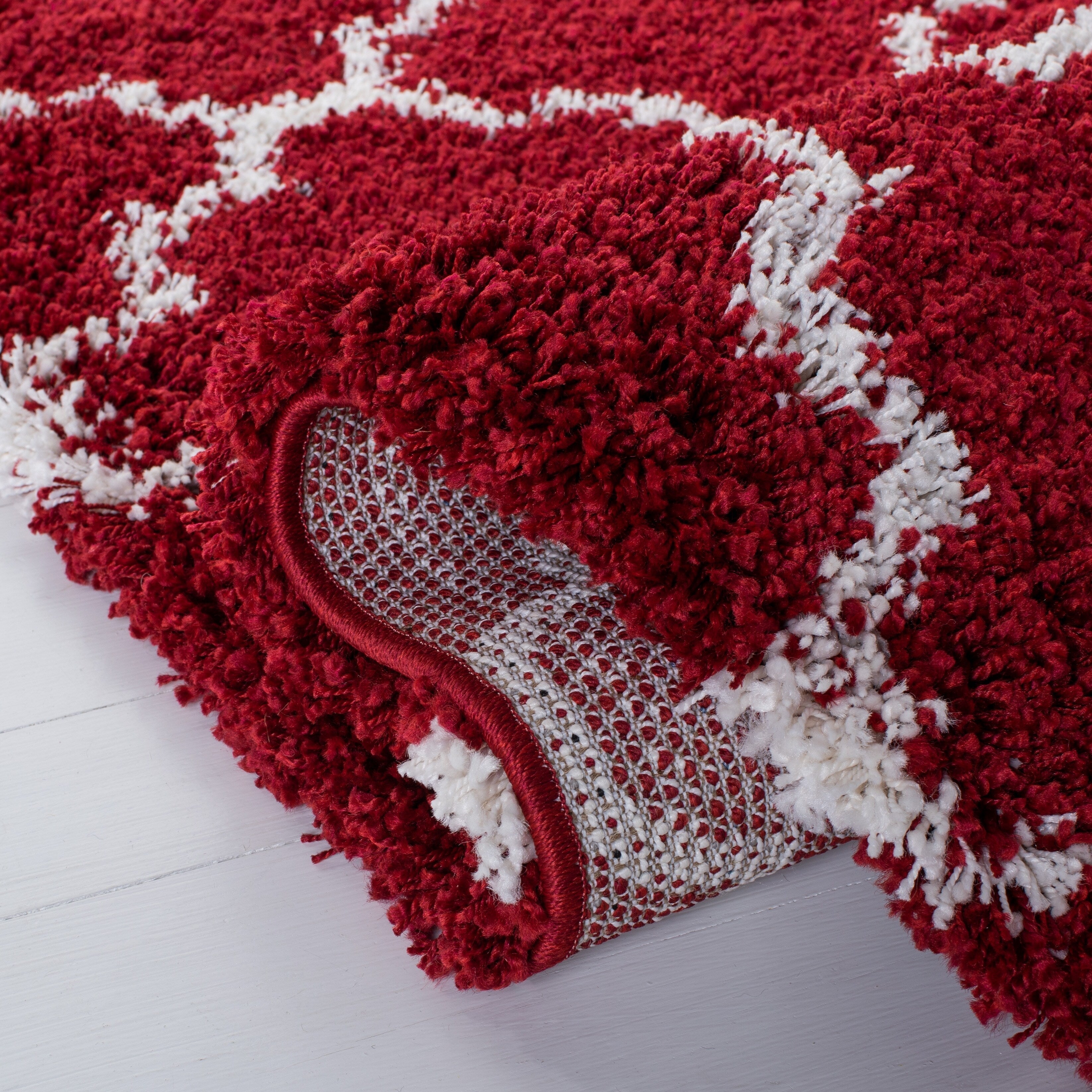 Tapis SAFAVIEH Hudson Shag Jeryl Glam Trellis 2 pouces