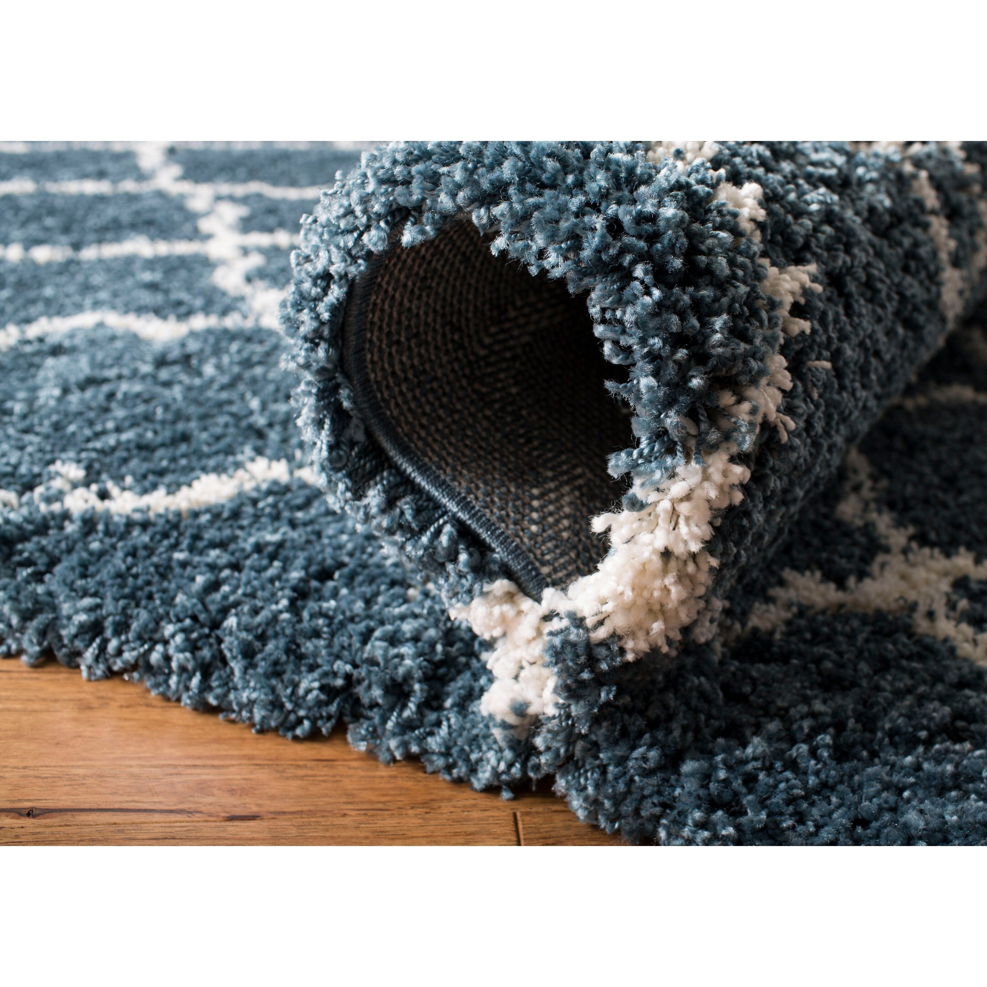 Tapis SAFAVIEH Hudson Shag Jeryl Glam Trellis 2 pouces
