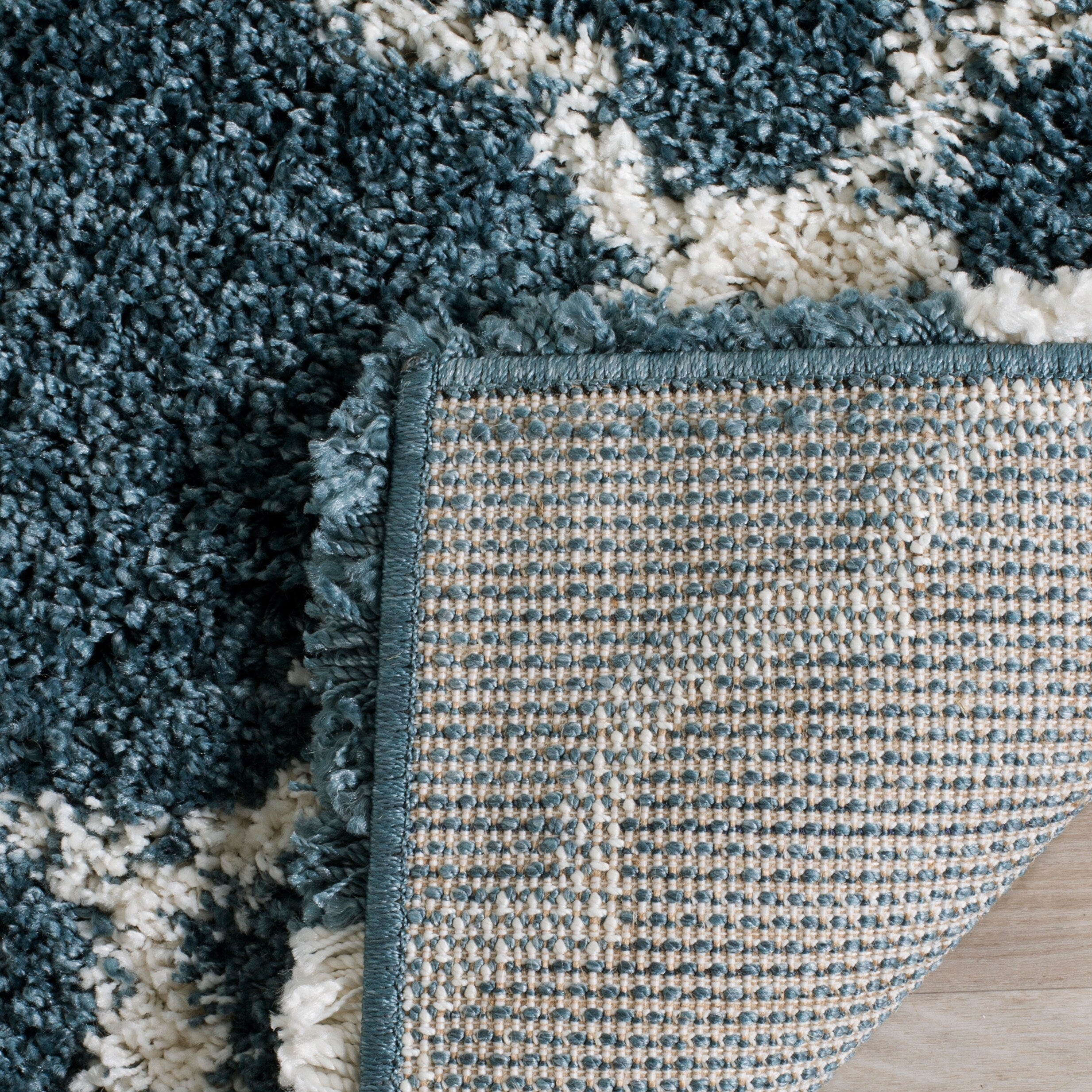 Tapis SAFAVIEH Hudson Shag Jeryl Glam Trellis 2 pouces