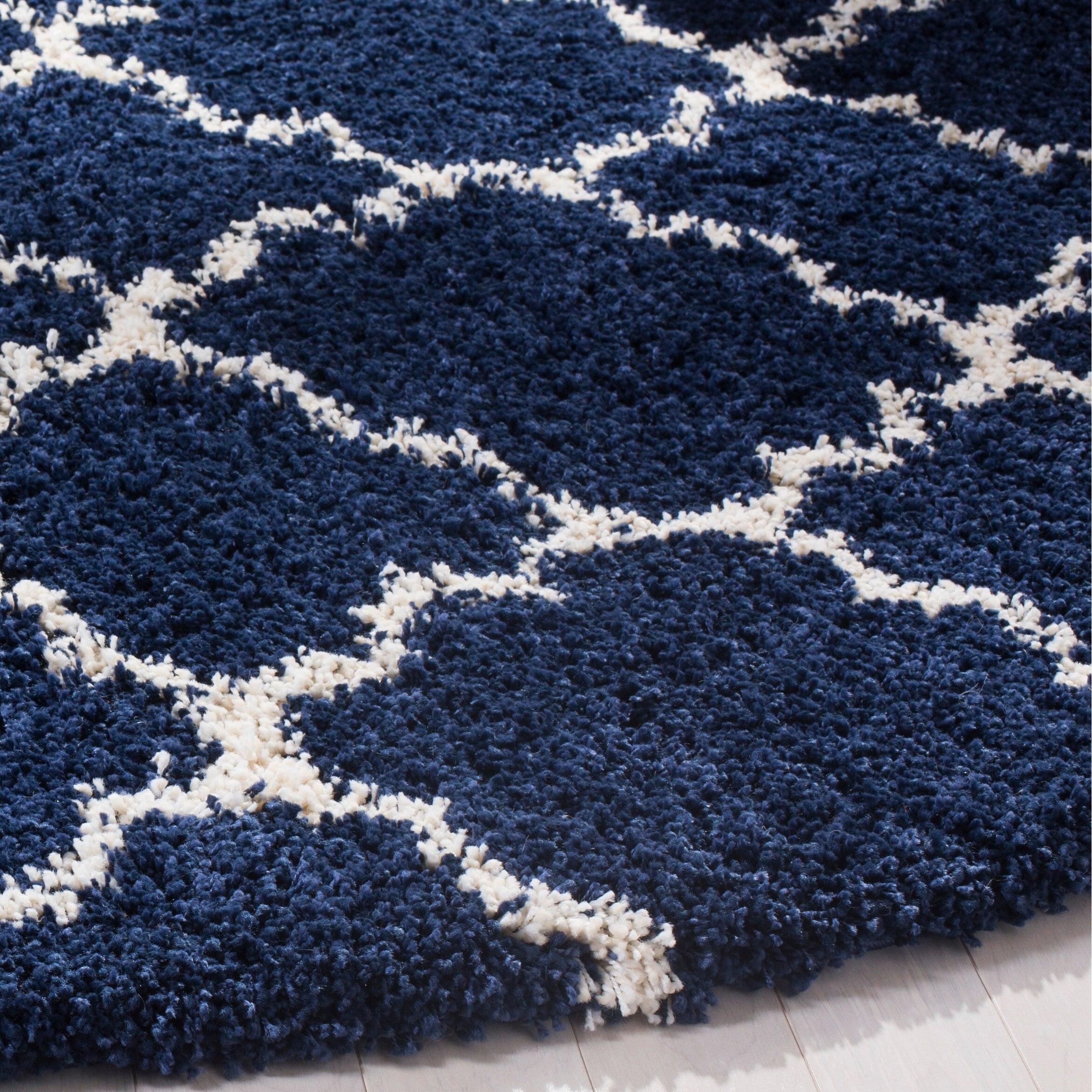 Tapis SAFAVIEH Hudson Shag Jeryl Glam Trellis 2 pouces
