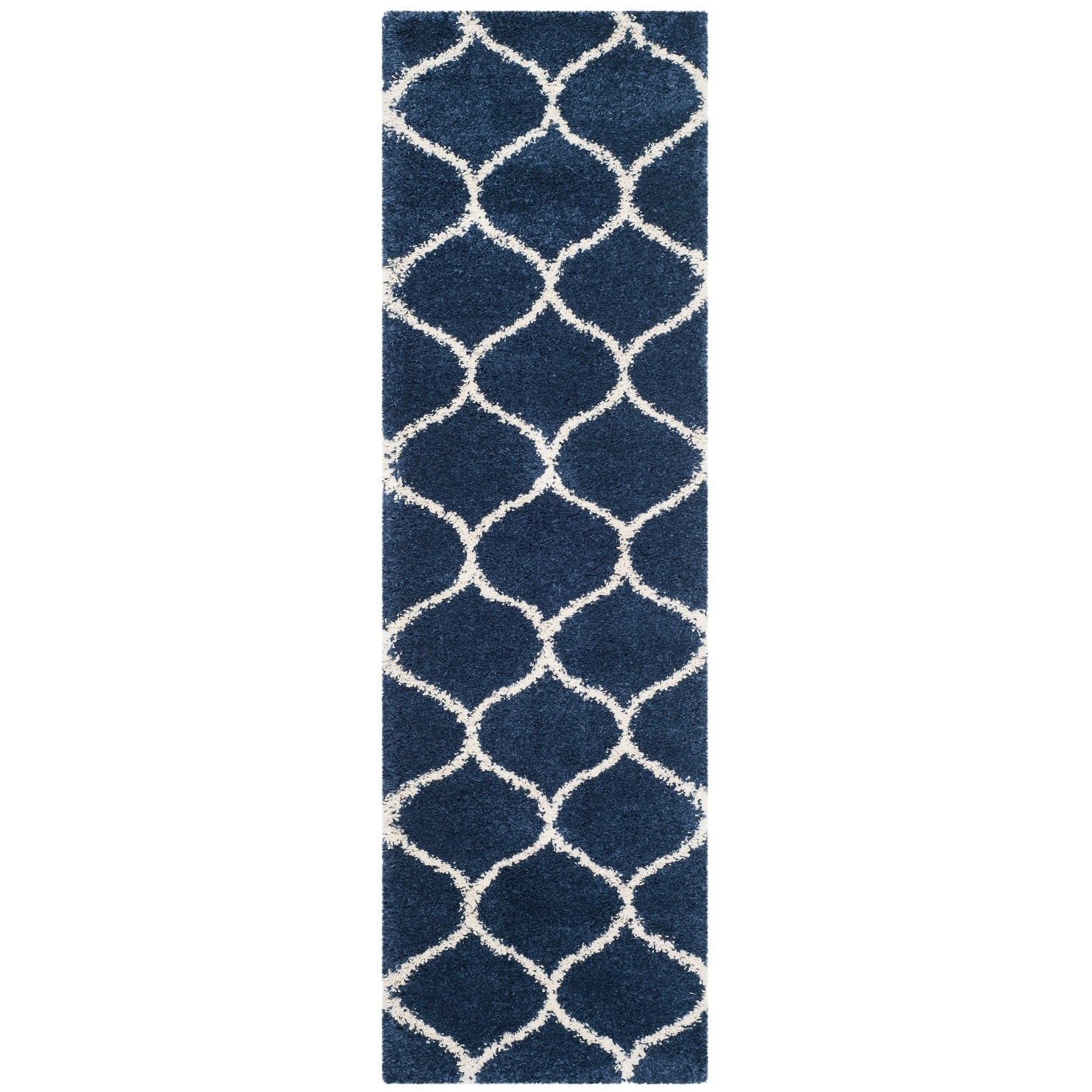Tapis SAFAVIEH Hudson Shag Pushpa Trellis de 2 pouces d'épaisseur