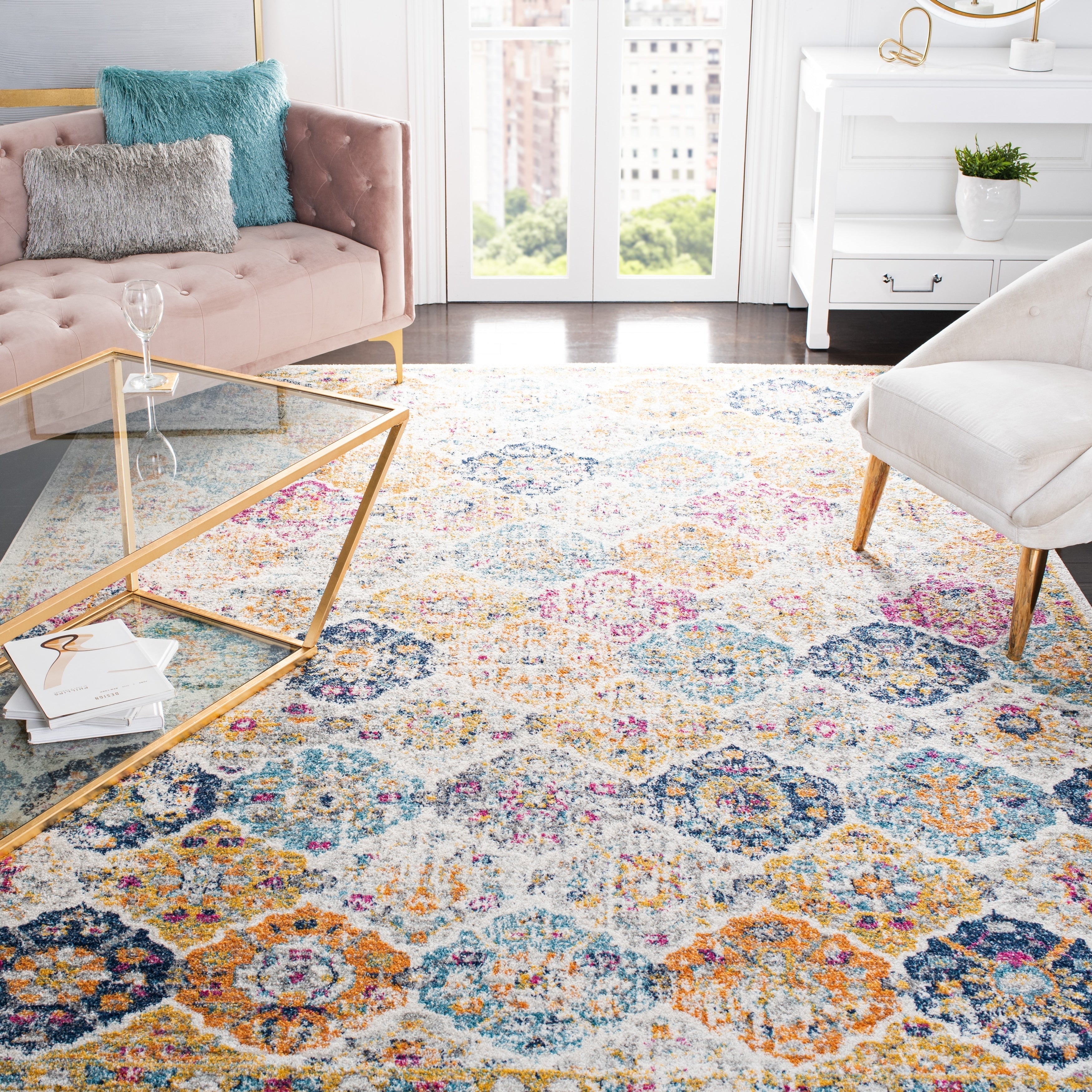 Tapis vieilli SAFAVIEH Madison Bettylou Boho Chic