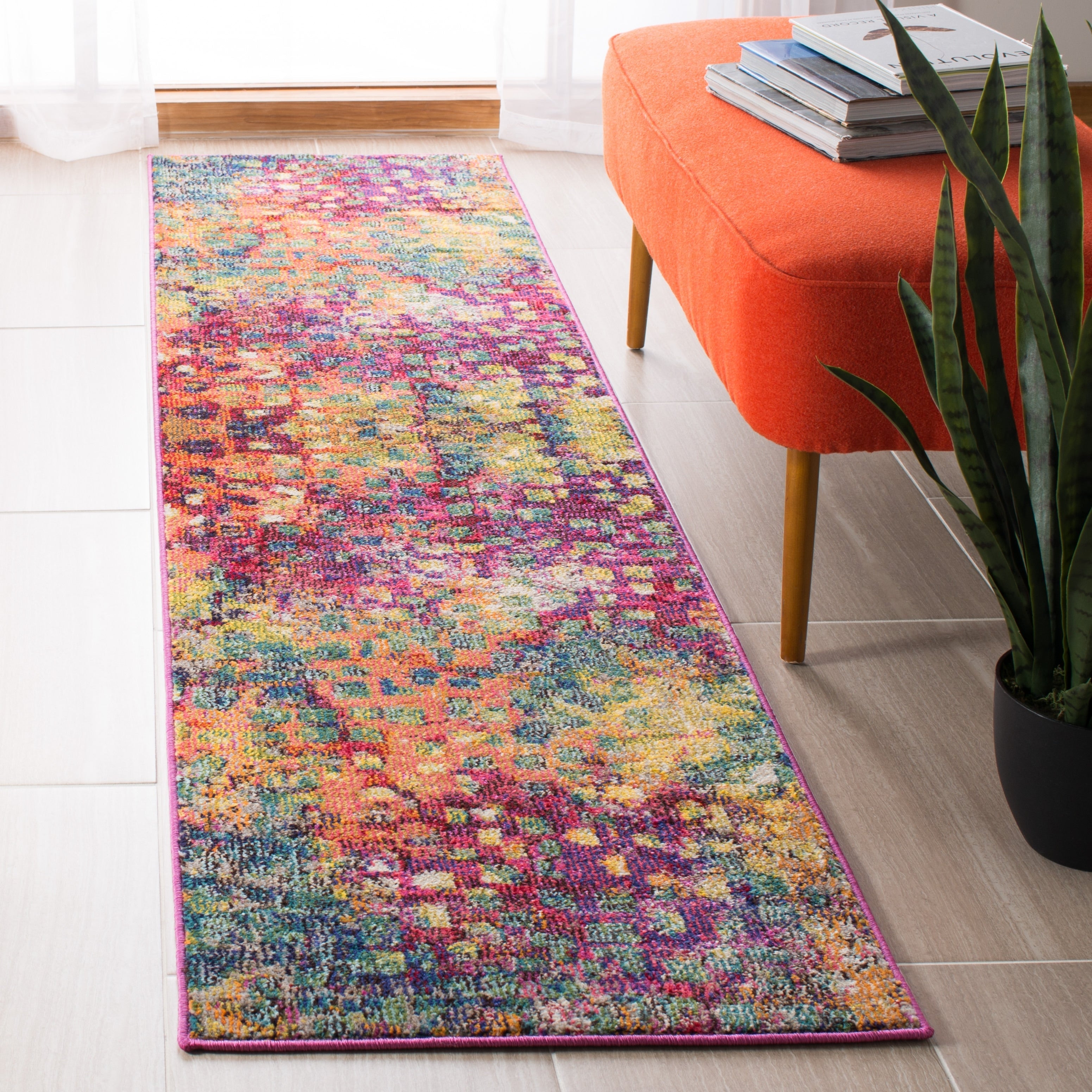 Tapis aquarelle abstrait moderne SAFAVIEH Madison Cherie