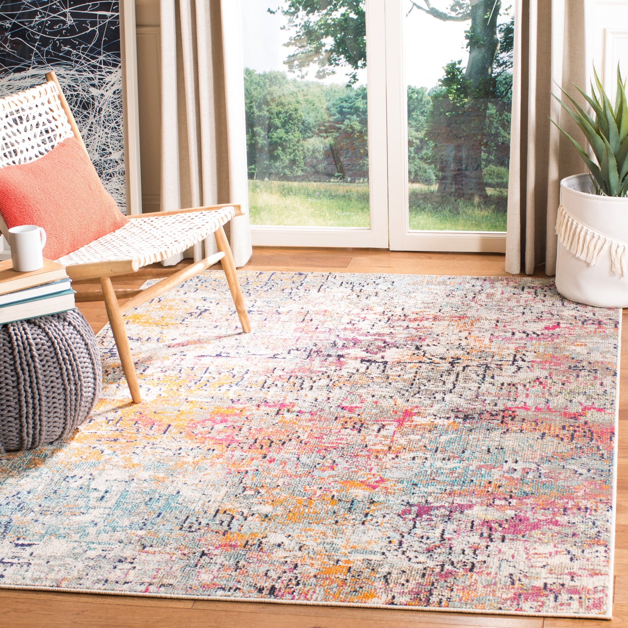 Tapis abstrait moderne SAFAVIEH Madison Coleen